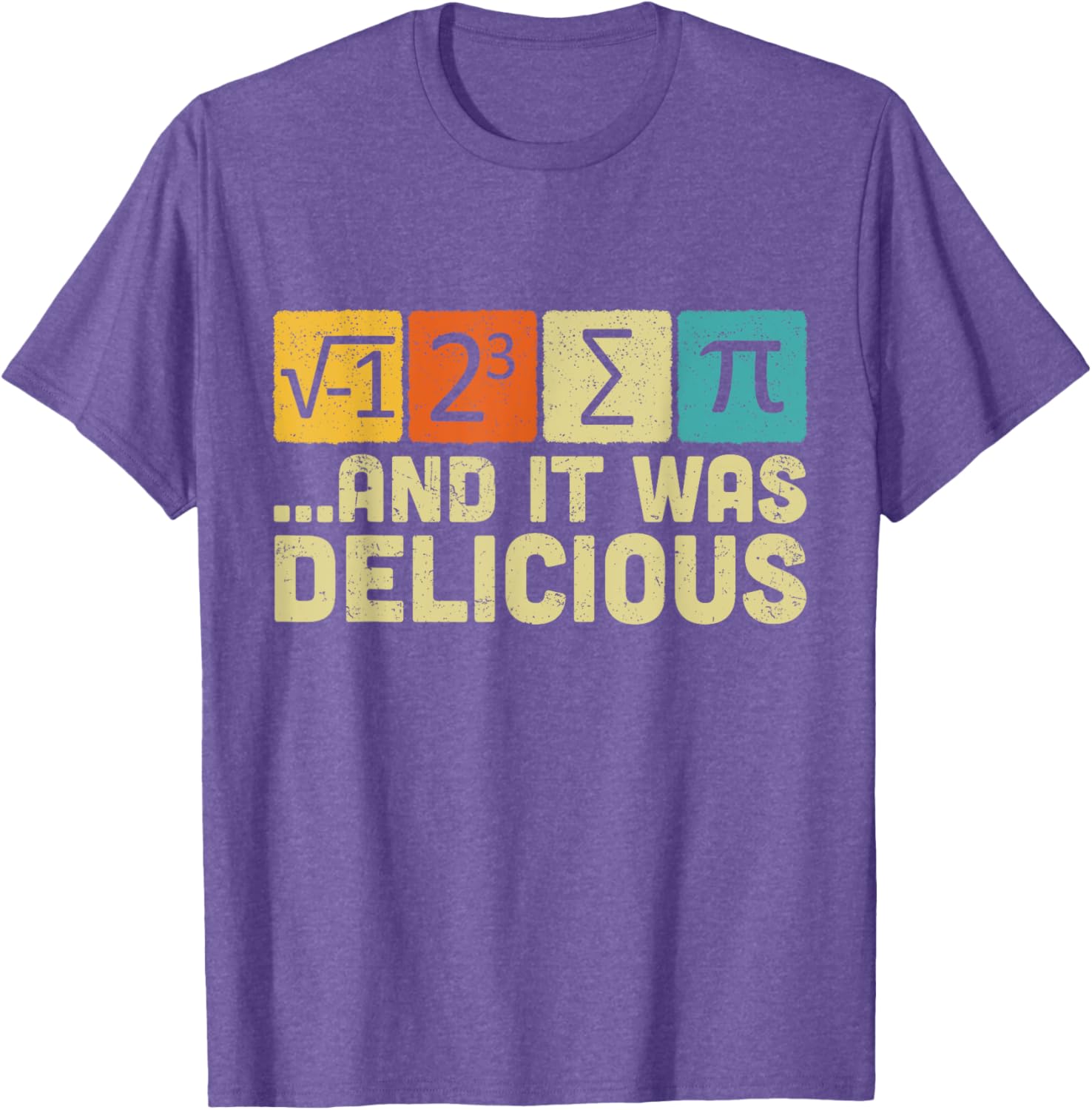 Funny Pi Day T-Shirt I Ate Some Pie Delicious Math Pun Gift - 16