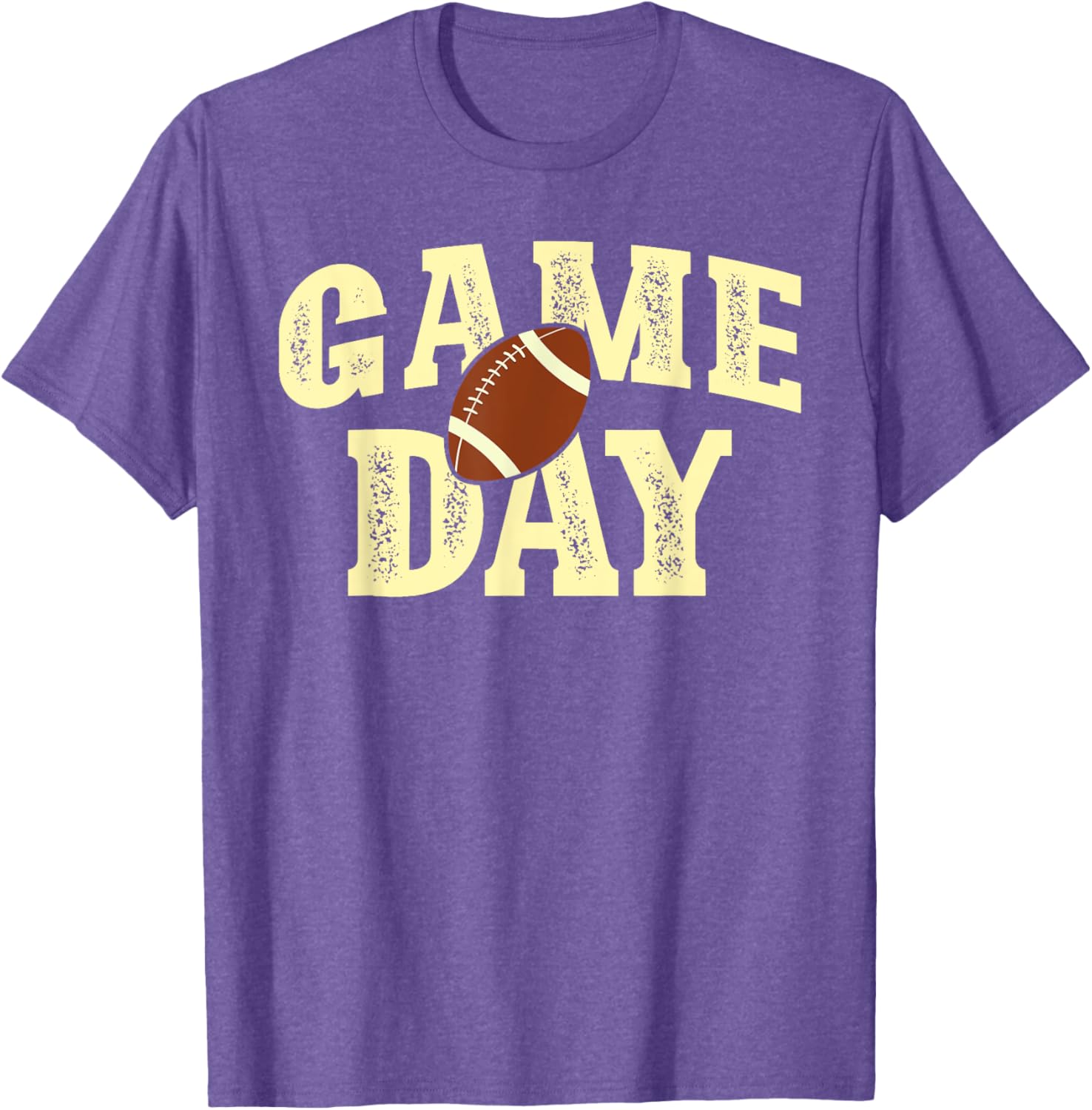 Vintage Game Day Football Team T-Shirt for Sports Fans and Players - 12