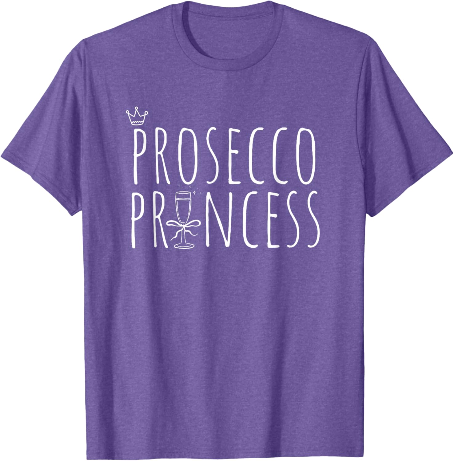 Prosecco Princess Cute Champagne T-Shirt for Fun Wine Lovers - 9