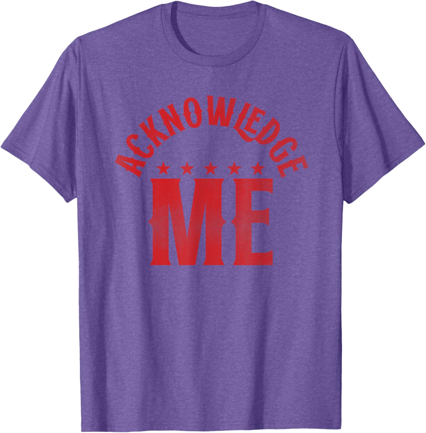 Acknowledge Me Retro Vintage Sports Competition T-Shirt for All Seasons - 8