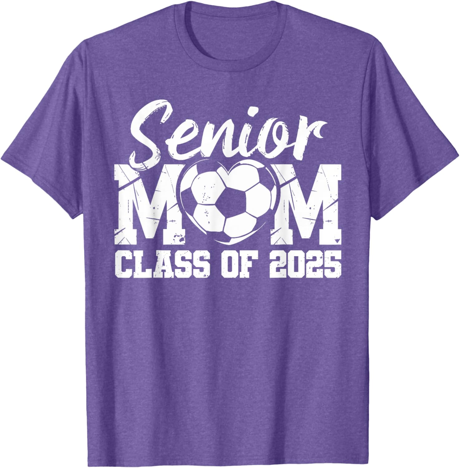 Soccer Mom Class of 2025 Graduate T-Shirt for Proud Senior Mamas - 7
