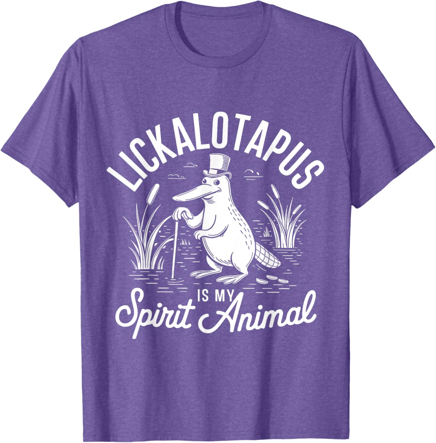 Funny Lickalotapus Lover T-Shirt - My Spirit Animal Apparel - 20