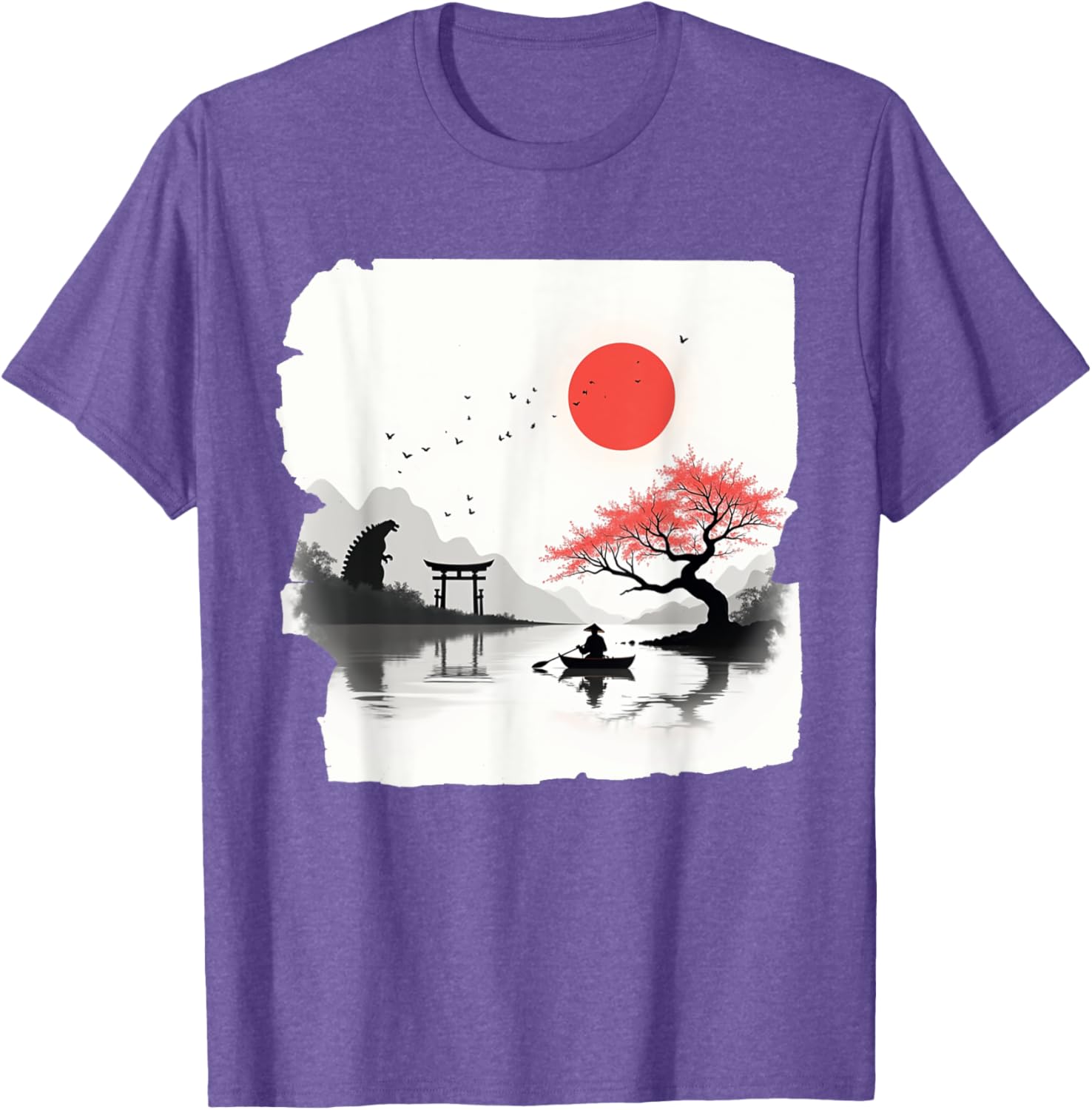 Retro Vintage Japanese Kaiju Art T-Shirt for Unique Style Lovers - 6