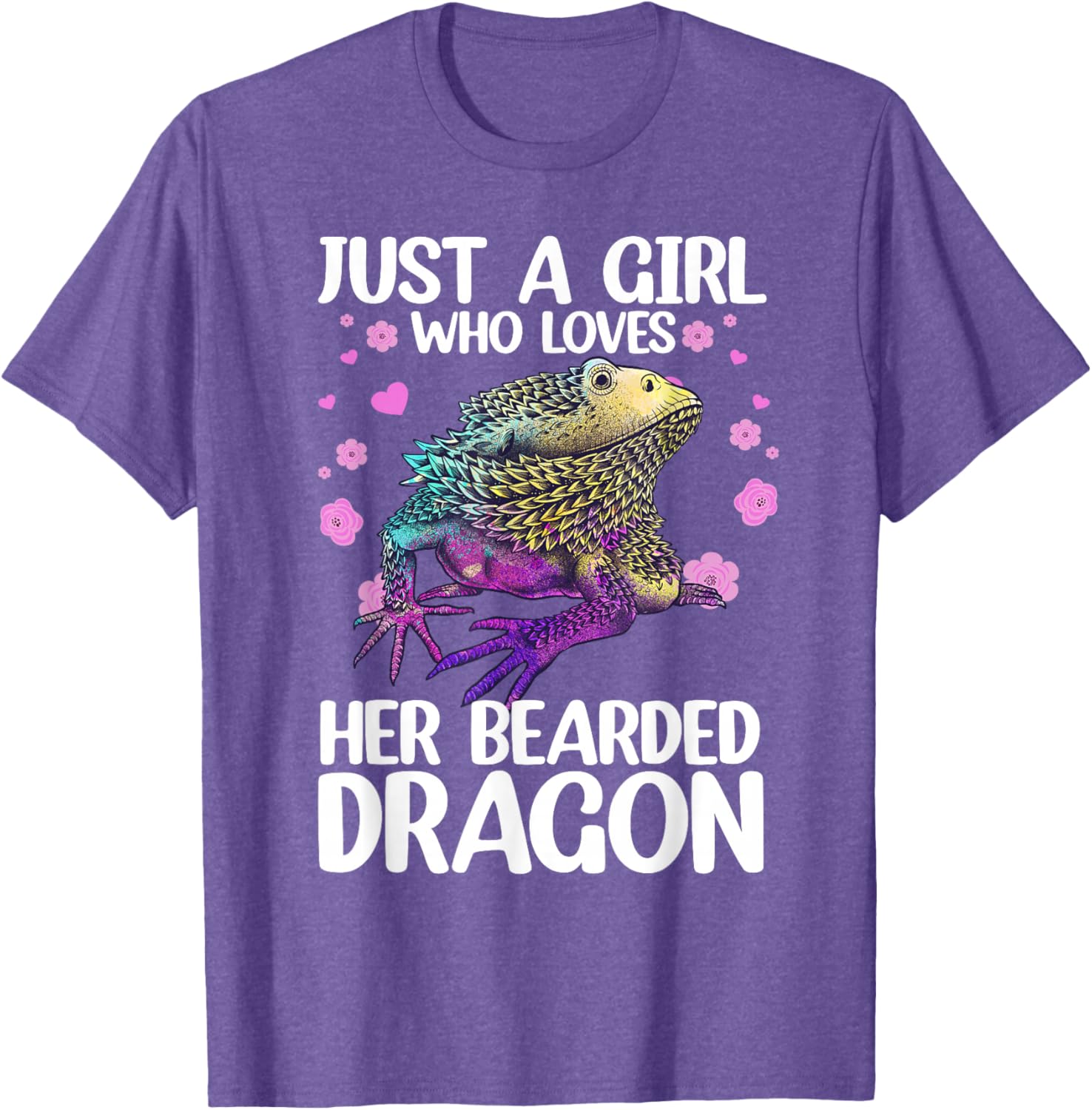 Cool Bearded Dragon T-Shirt for Women Perfect Gift for Reptile Lovers - 3