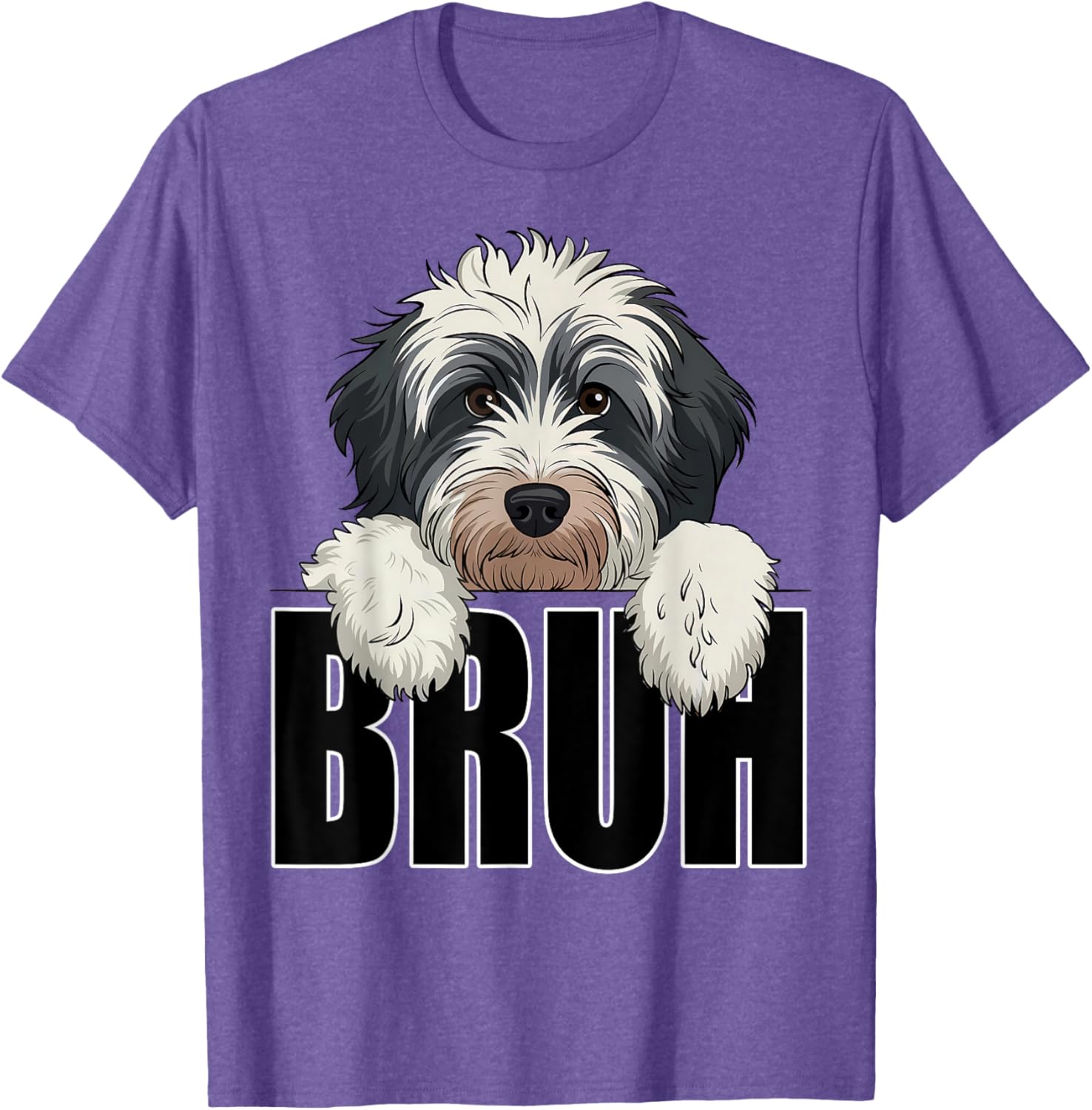 Funny Bruh Bernedoodle T-Shirt for Dog Lovers - Perfect for Boys and Kids - 7