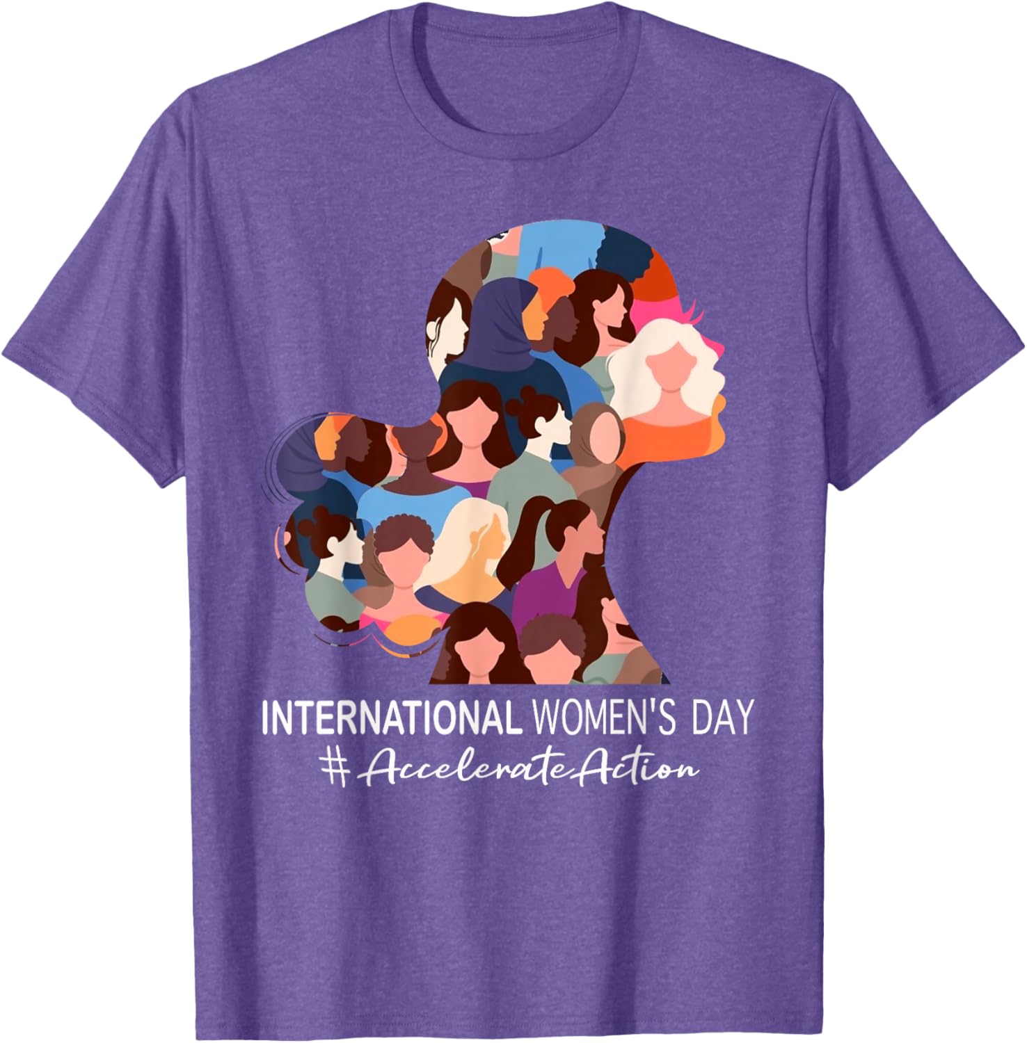 Accelerate Action Women's Day 2025 T-Shirt Stylish Comfort for Everyday Wear - 18
