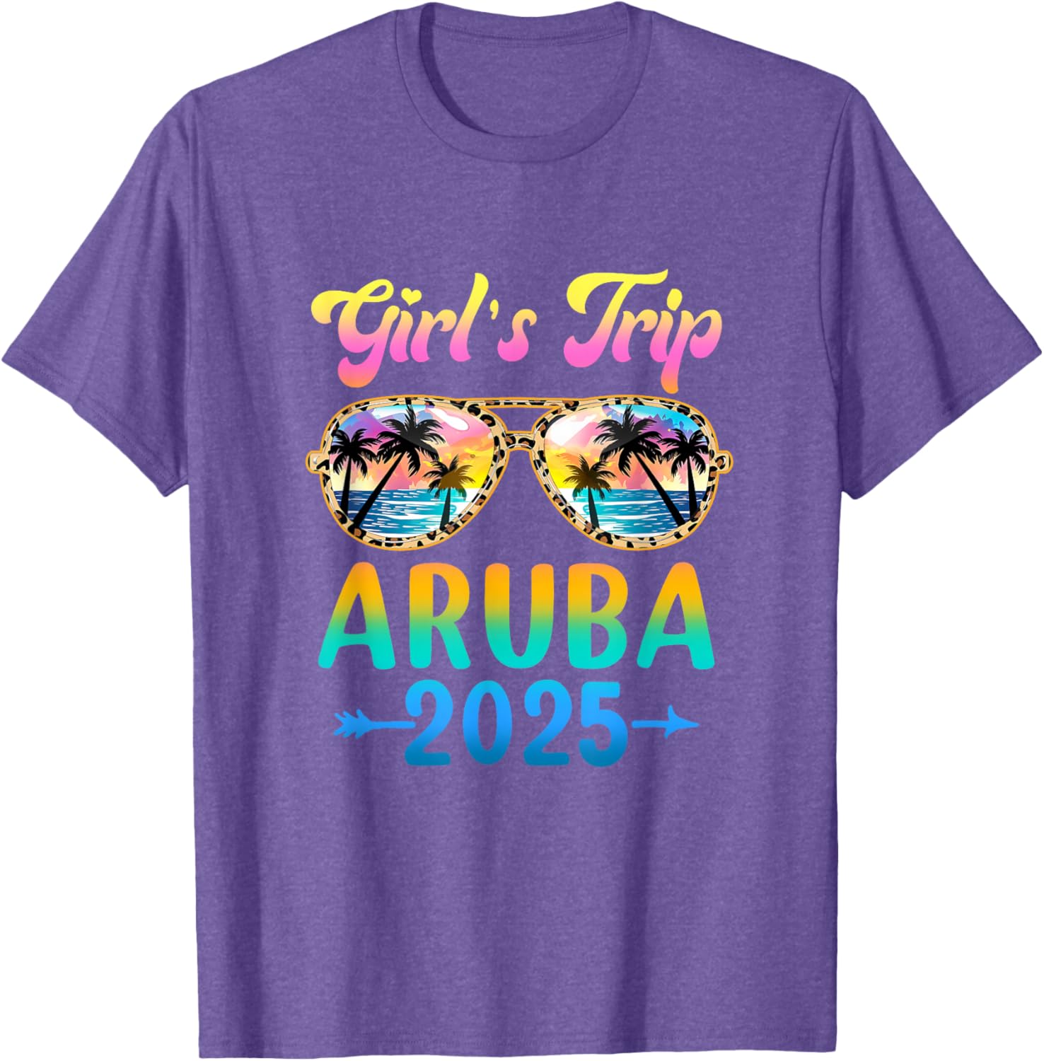 Girls Trip Aruba Summer Vacation Sunglasses T-Shirt for Fun Adventures - 20