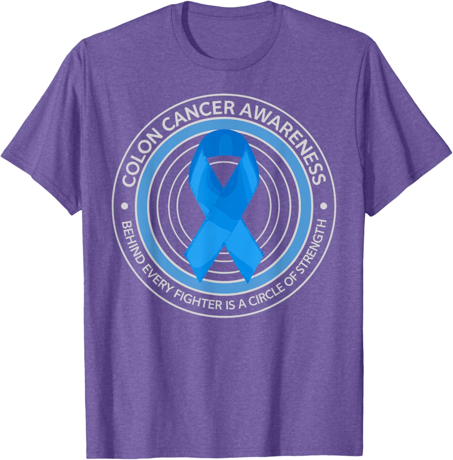 Colon Cancer Awareness T-Shirt for Colorectal Cancer Month Celebration - 13