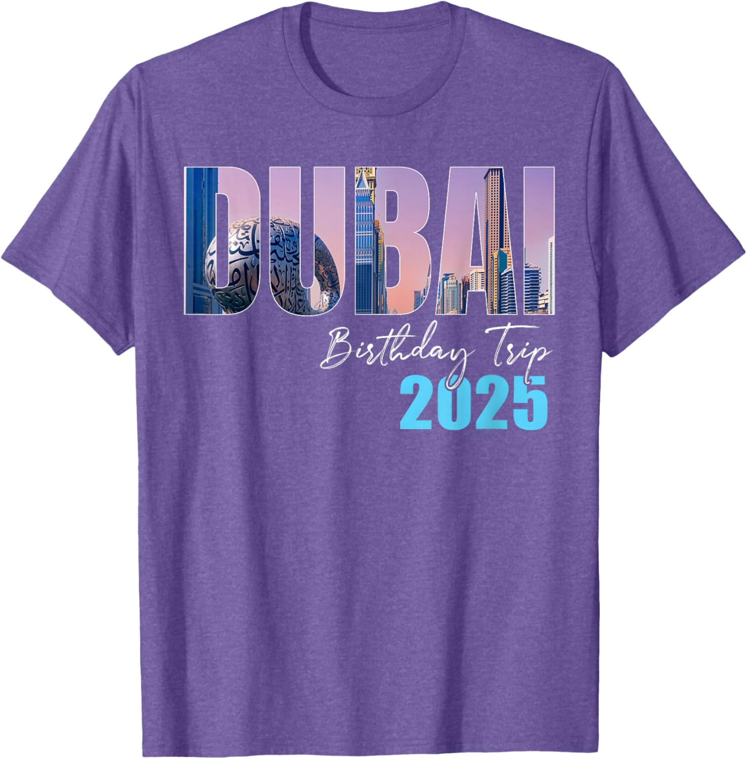 Celebrate in Style with Dubai Birthday Trip Cruise T-Shirt for 2025 - 4