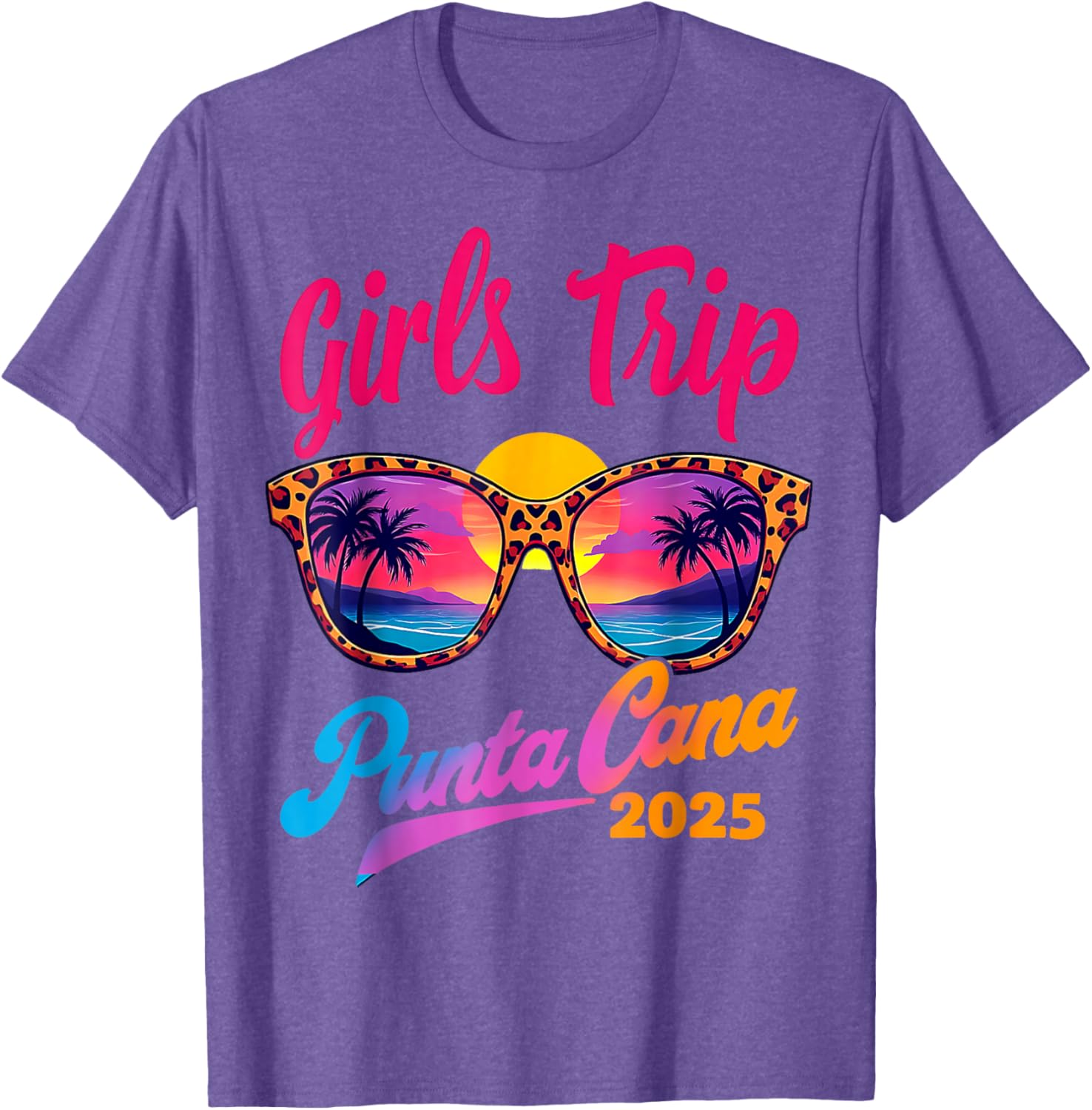 Girls Trip Punta Cana 2025 Matching Summer T-Shirt for Women - 13