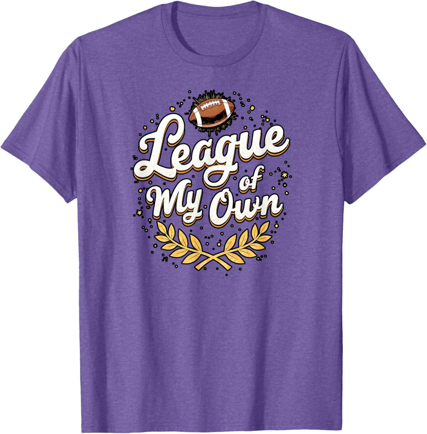 Funny Fantasy Football Champs Trophy Winner Draft T-Shirt for Fans - 18