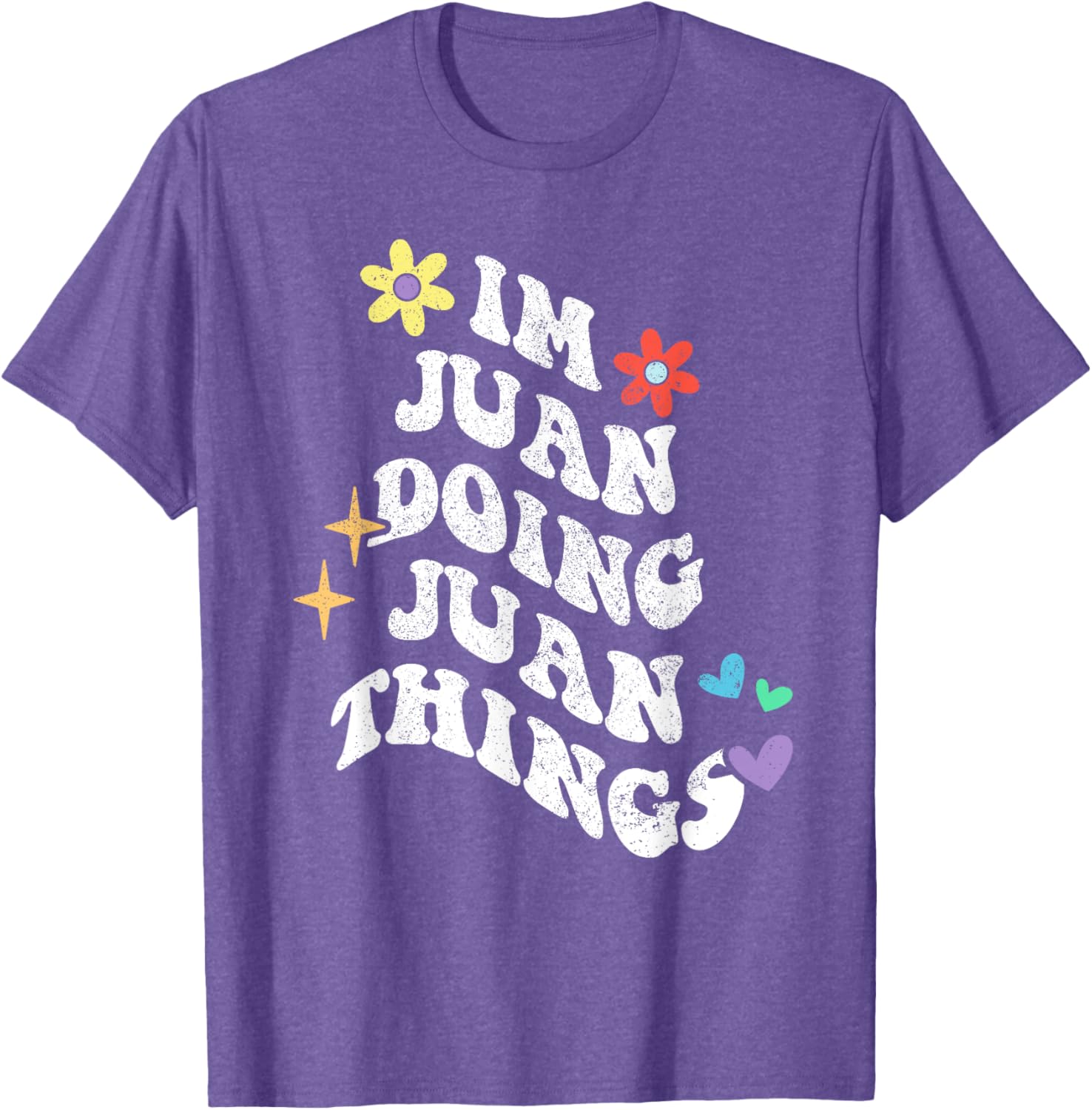 Funny Retro Groovy Im Juan Doing Juan Things T-Shirt for Mother's Day - 17