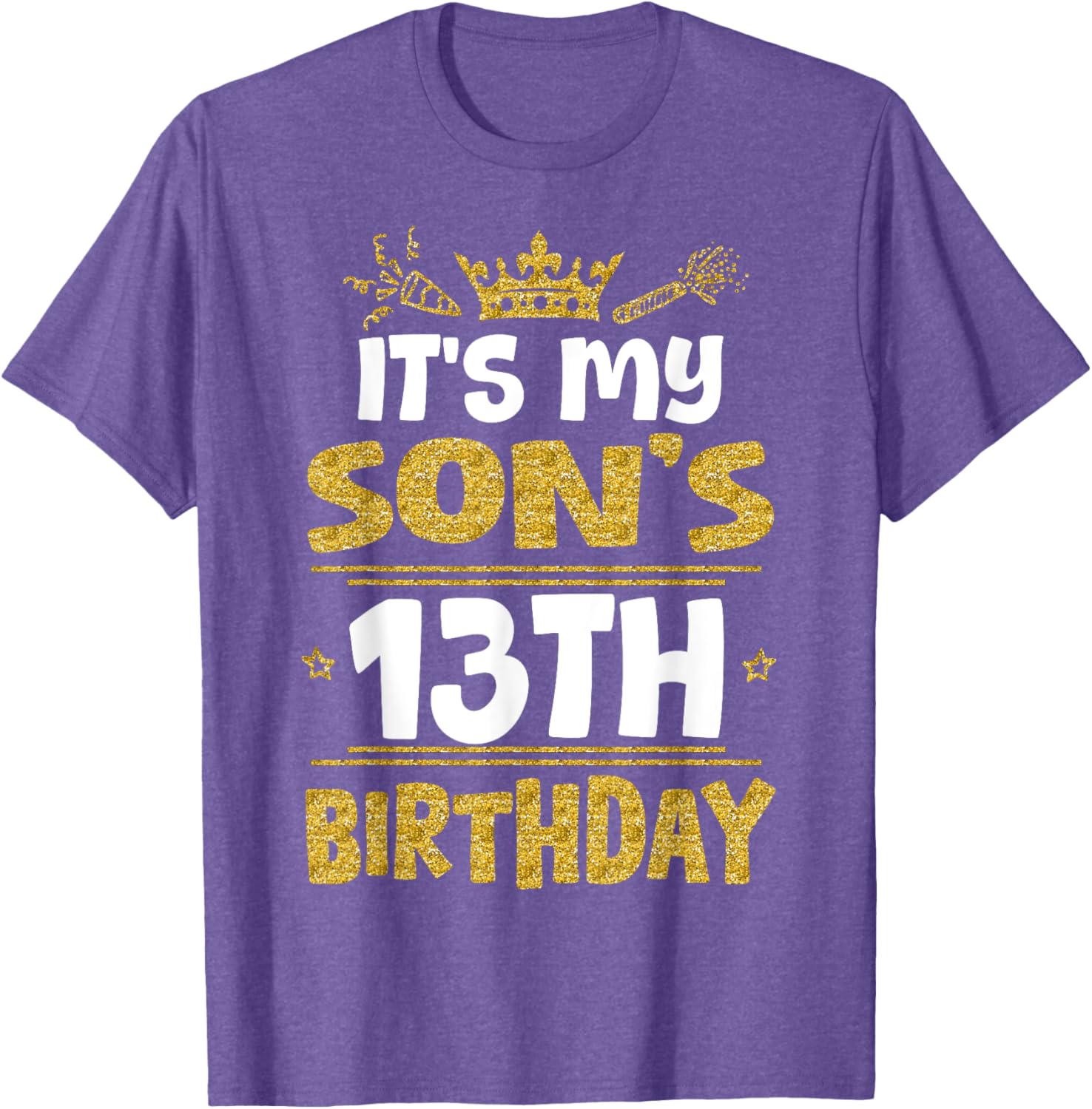 Happy 13th Birthday Son T-Shirt for Boys - Fun 13 Years Old Gift - 5