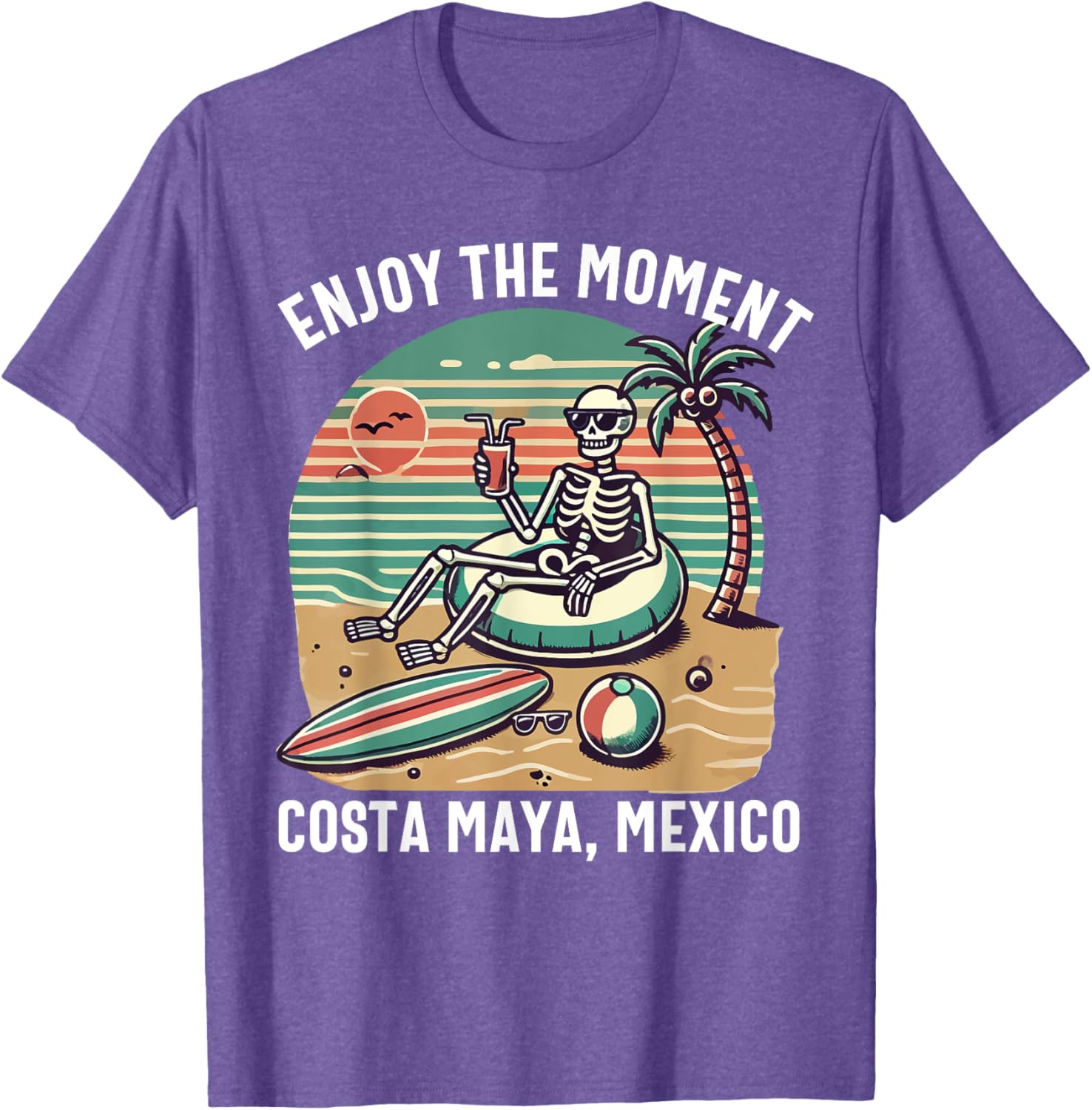 Costa Maya Mexico Souvenir T-Shirt for Men Women and Kids Fun Reminder - 4