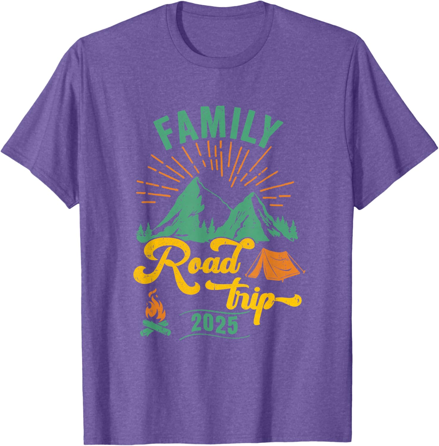 Family Road Trip Camping T-Shirt 2025 Adventure Vacation Gear - 20