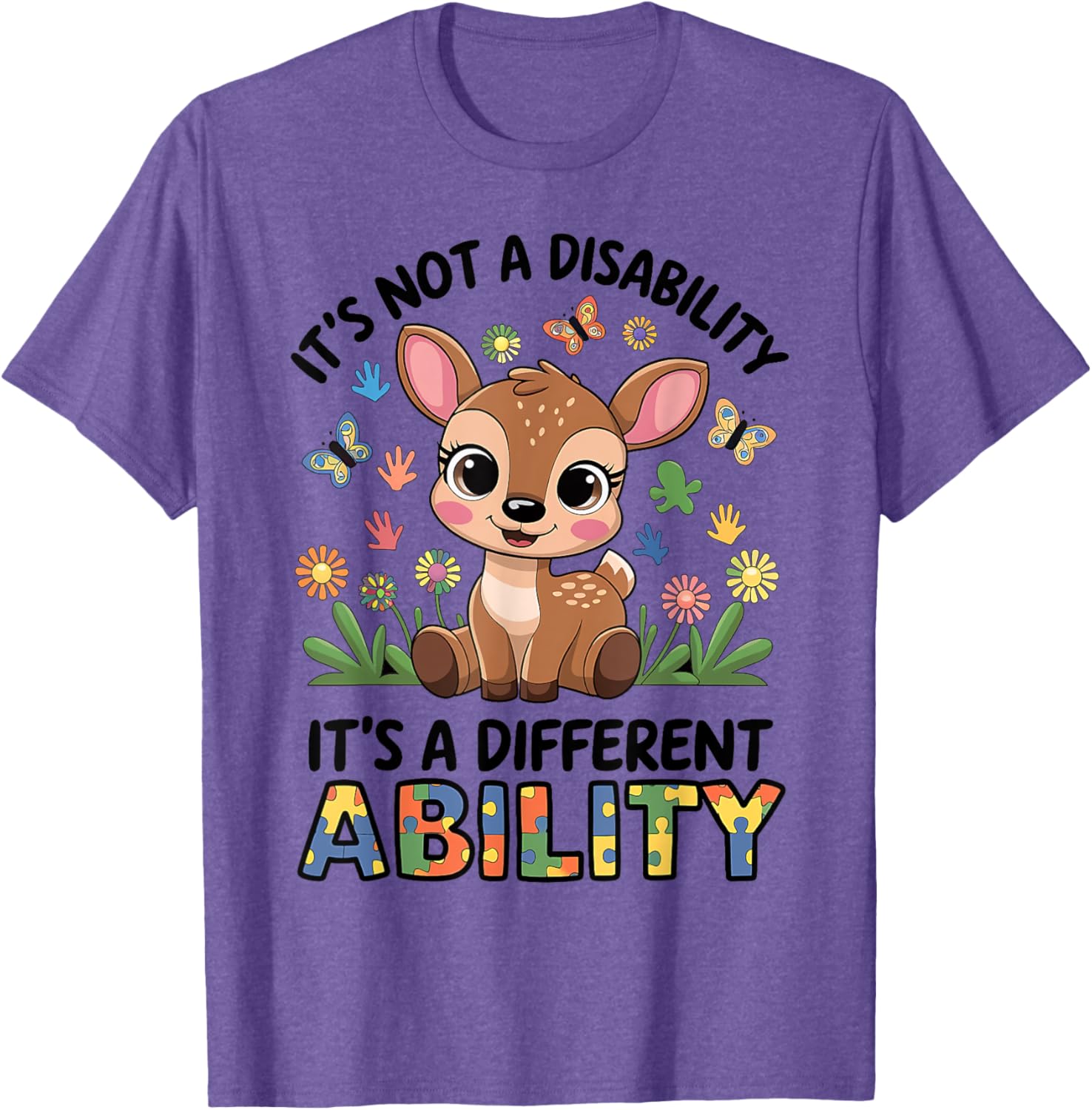 Autism Awareness T-Shirt Celebrating Different Abilities in Style - 20