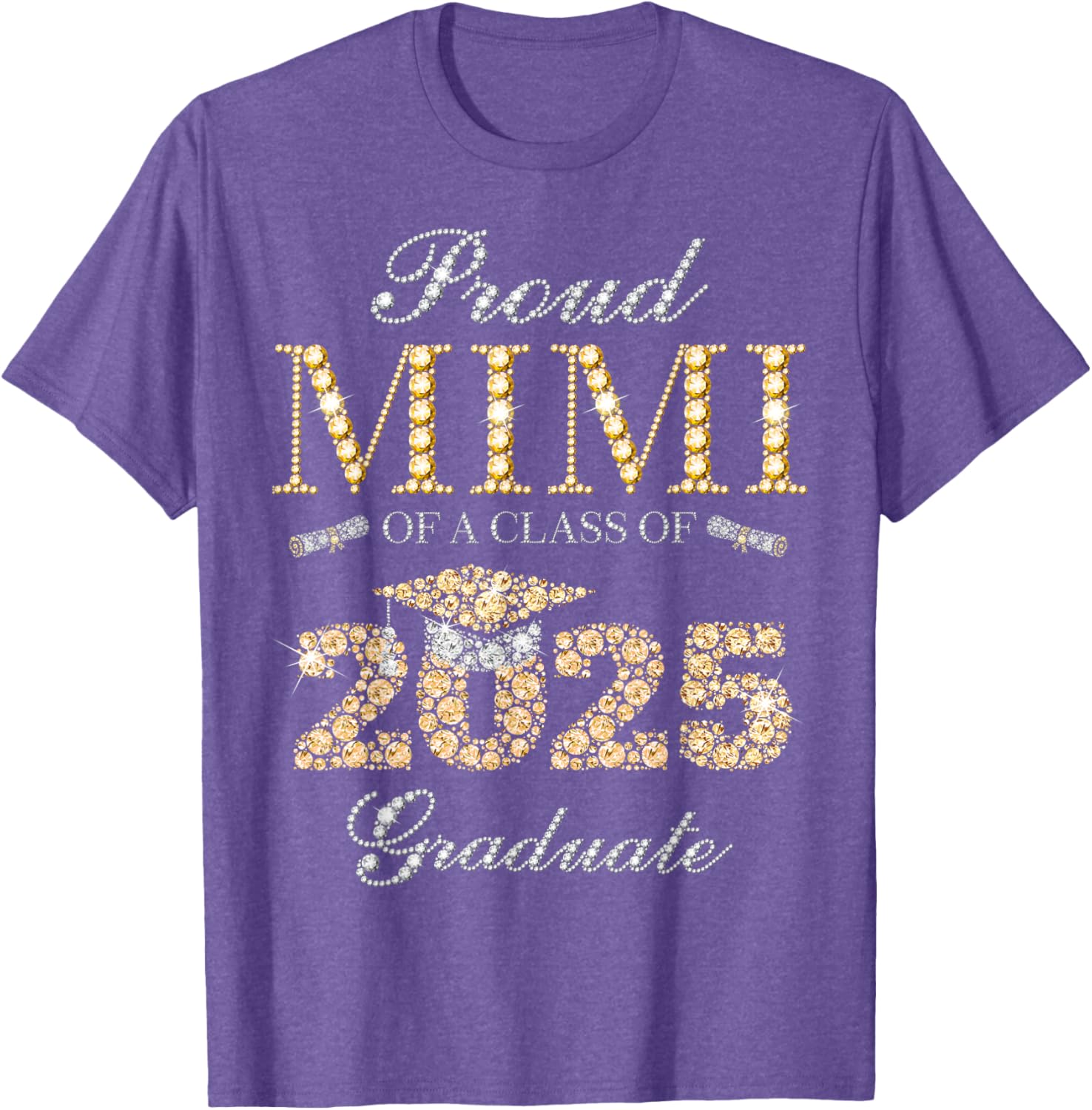 Proud Mimi of a Class of 2025 Graduate T-Shirt for Celebrating Achievements - 13