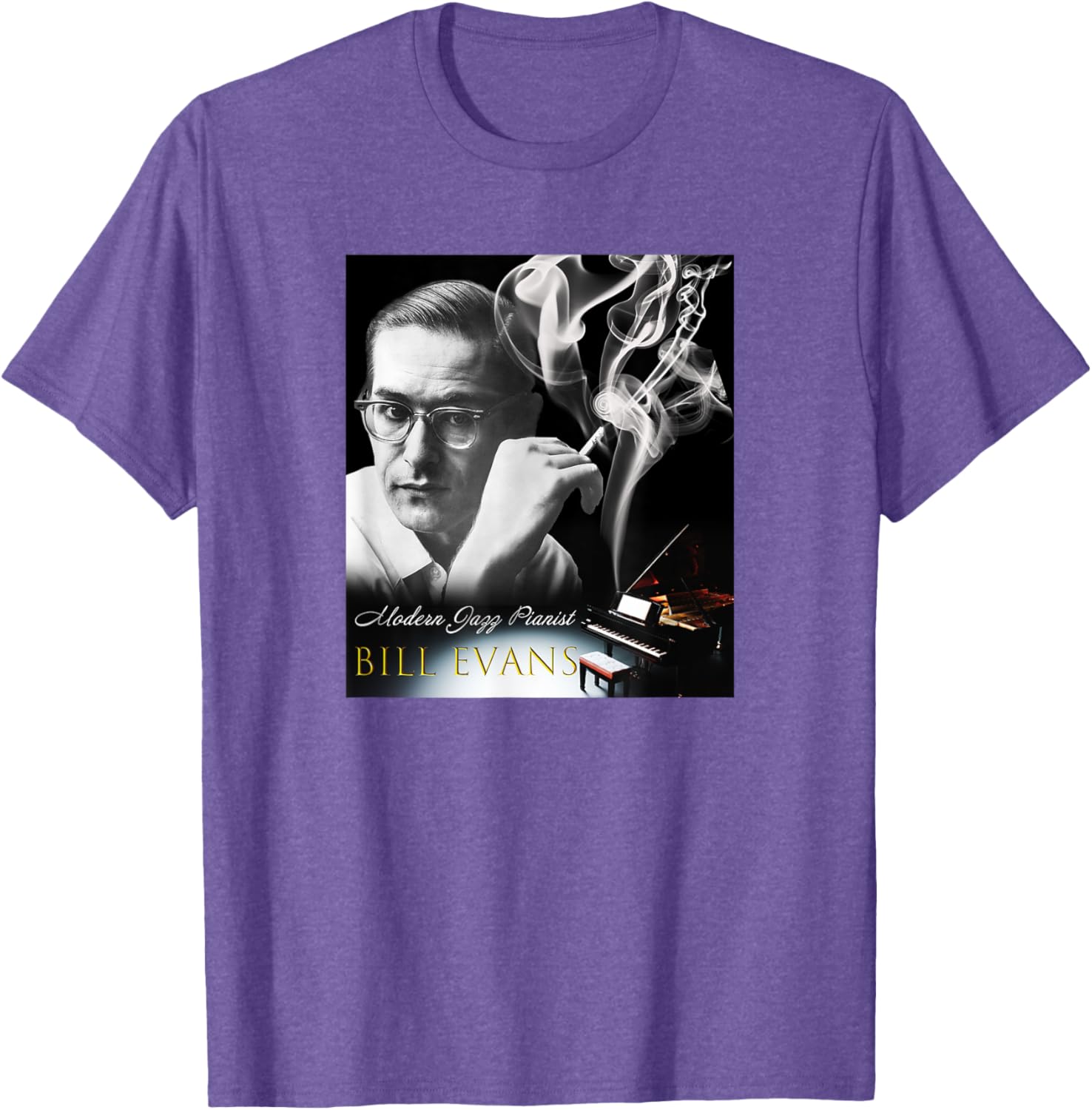 Bill Evans 001 T-Shirt for Music Lovers - Stylish and Comfortable Apparel - 27