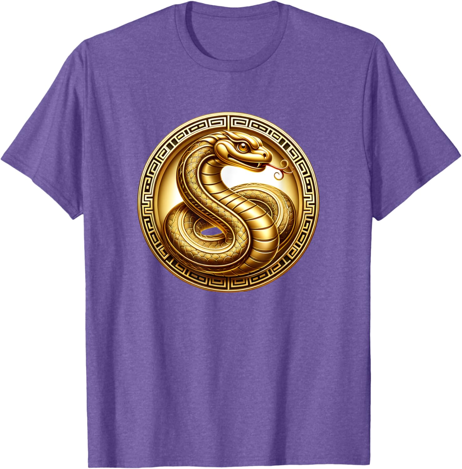 Gold Year of the Snake T-Shirt for Celebrating the Lunar New Year - 21