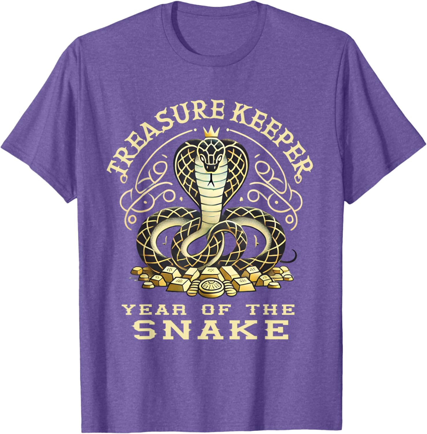 Treasure Keeper Year of Snake T-Shirt – Stylish Chinese Design Apparel - 14