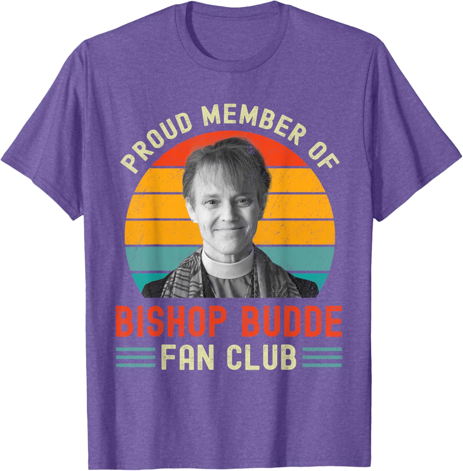 Proud Member of Bishop Budde Fan Club Vintage US Flag T-Shirt - 17