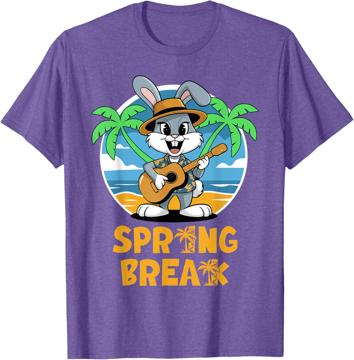 2025 Spring Break Graphic T-Shirt for Kids - Colorful Beach Wear Fun - 22