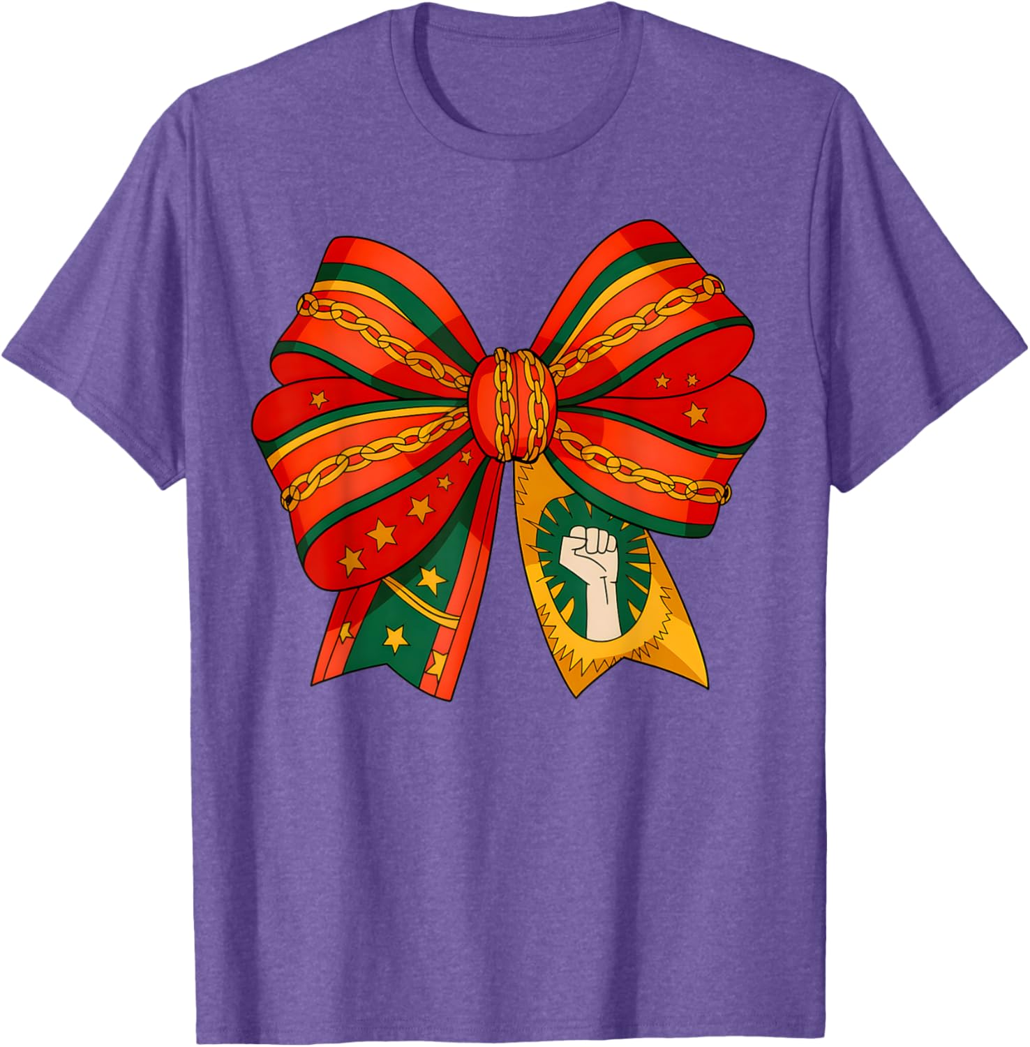 Black History Coquette Bow T-Shirt for Women and Kids Stylish Apparel - 18