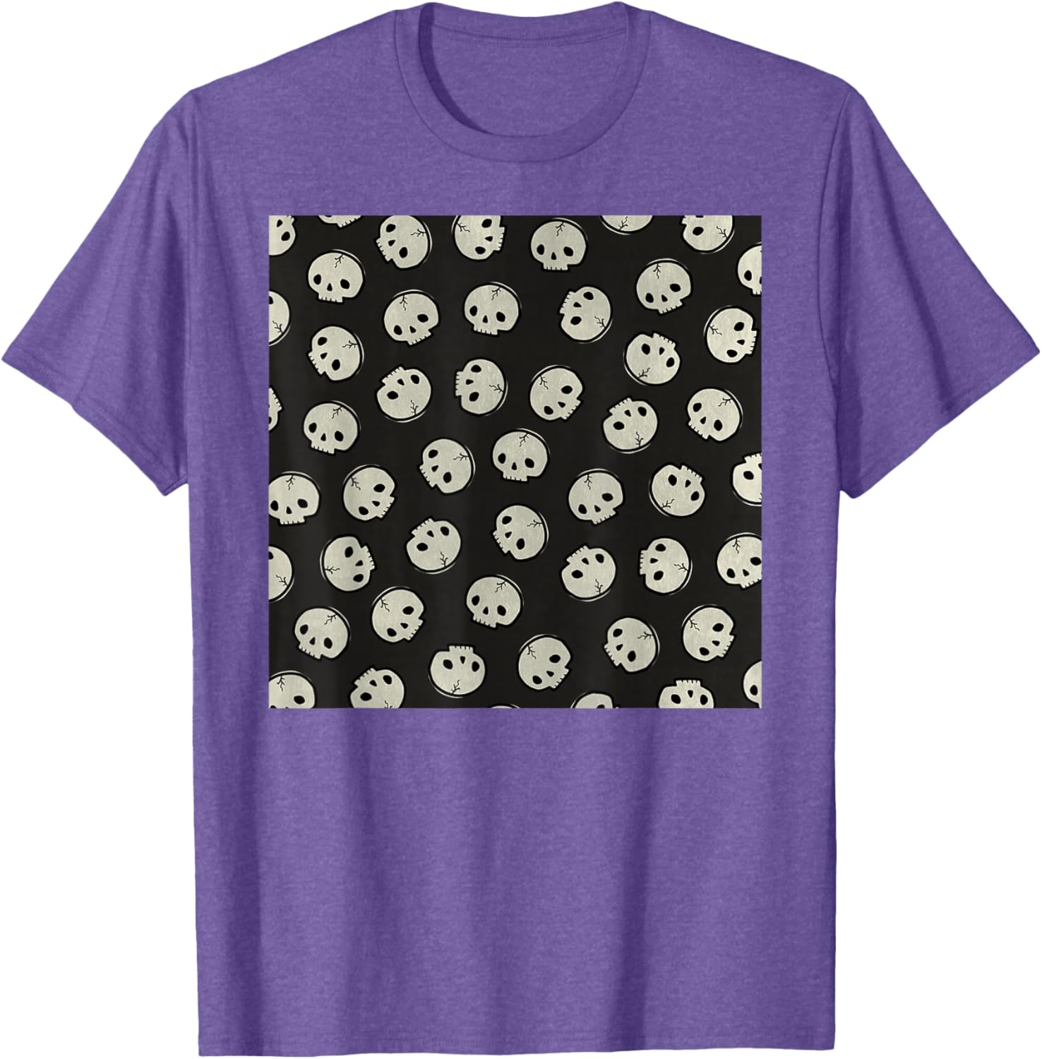 Trendy Cecelia Hotzler Skull Pattern Graphic T-Shirt for Unique Style - 3
