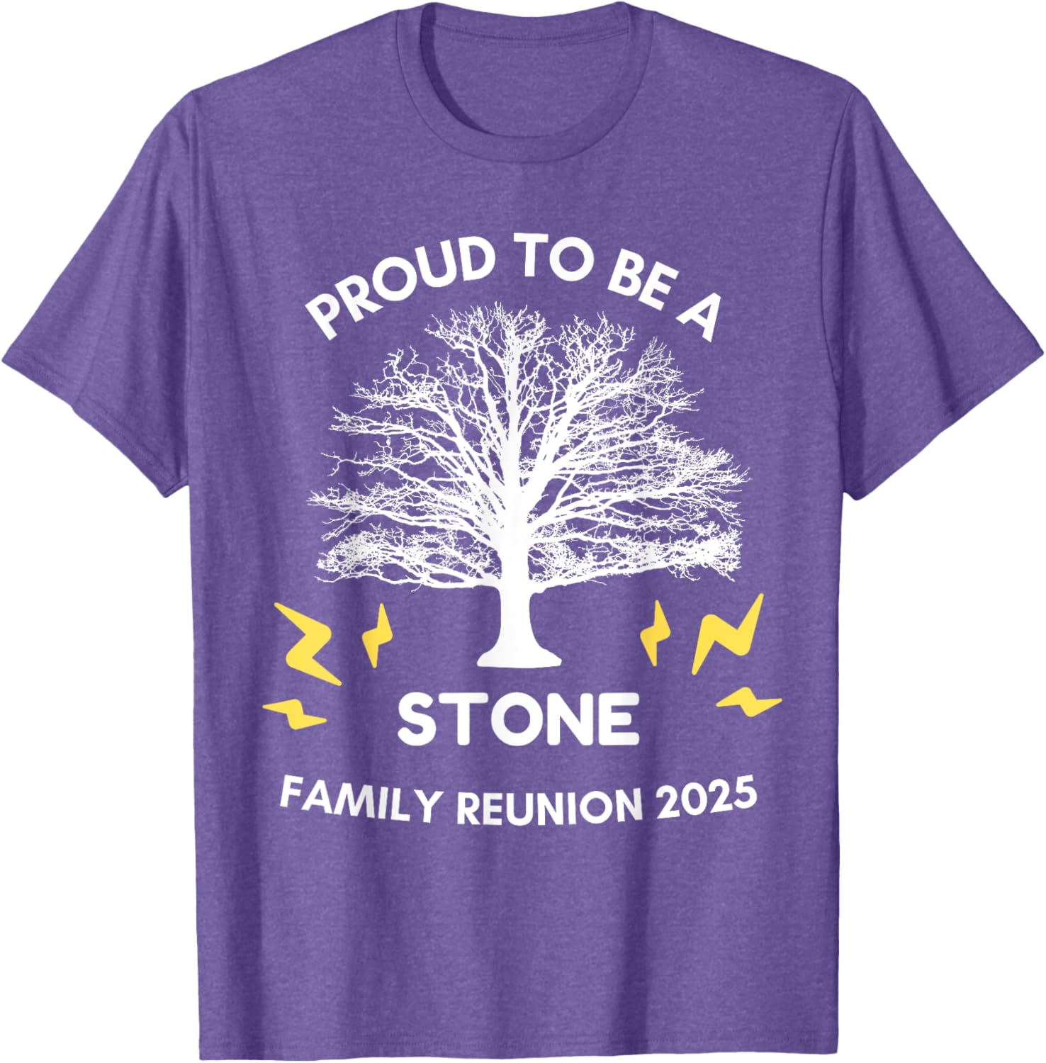 2025 Stone Family Reunion T-Shirt Family Tree Matching Design - 17