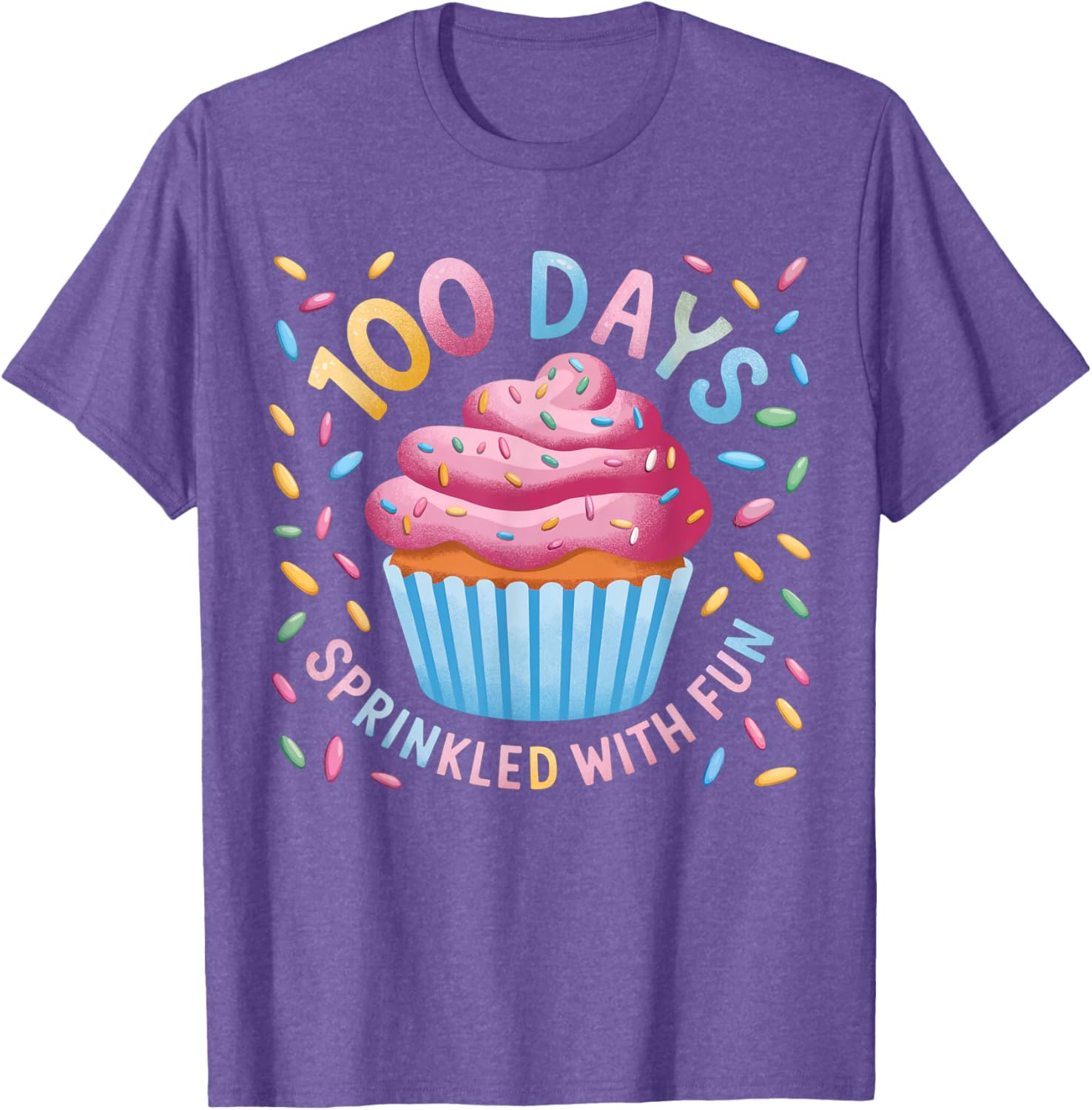100 Days of Fun 100th Day of School Teacher T-Shirt for Girls - 15