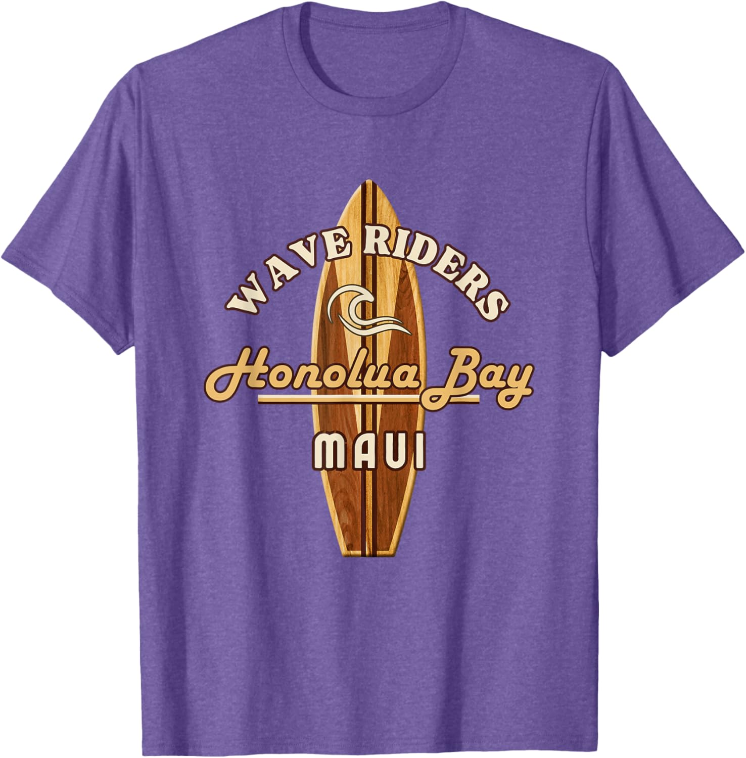 Surf Honolua Bay Maui Vacation T-Shirt for Surf Lovers and Beach Fun - 3