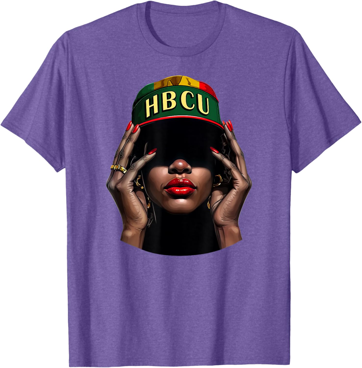 HBCU Beautiful Black Educated Girl Black History Month T-Shirt - 21