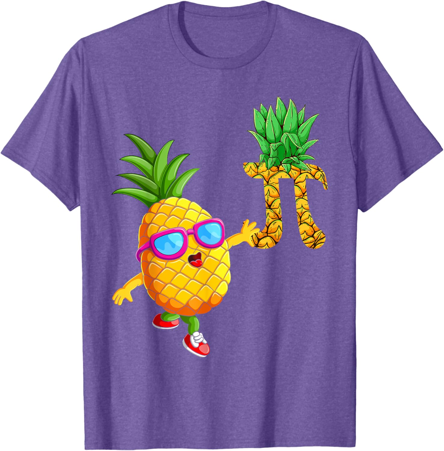 Pineapple Pi Day T-Shirt for Math Lovers and Foodies Fun Design - 2