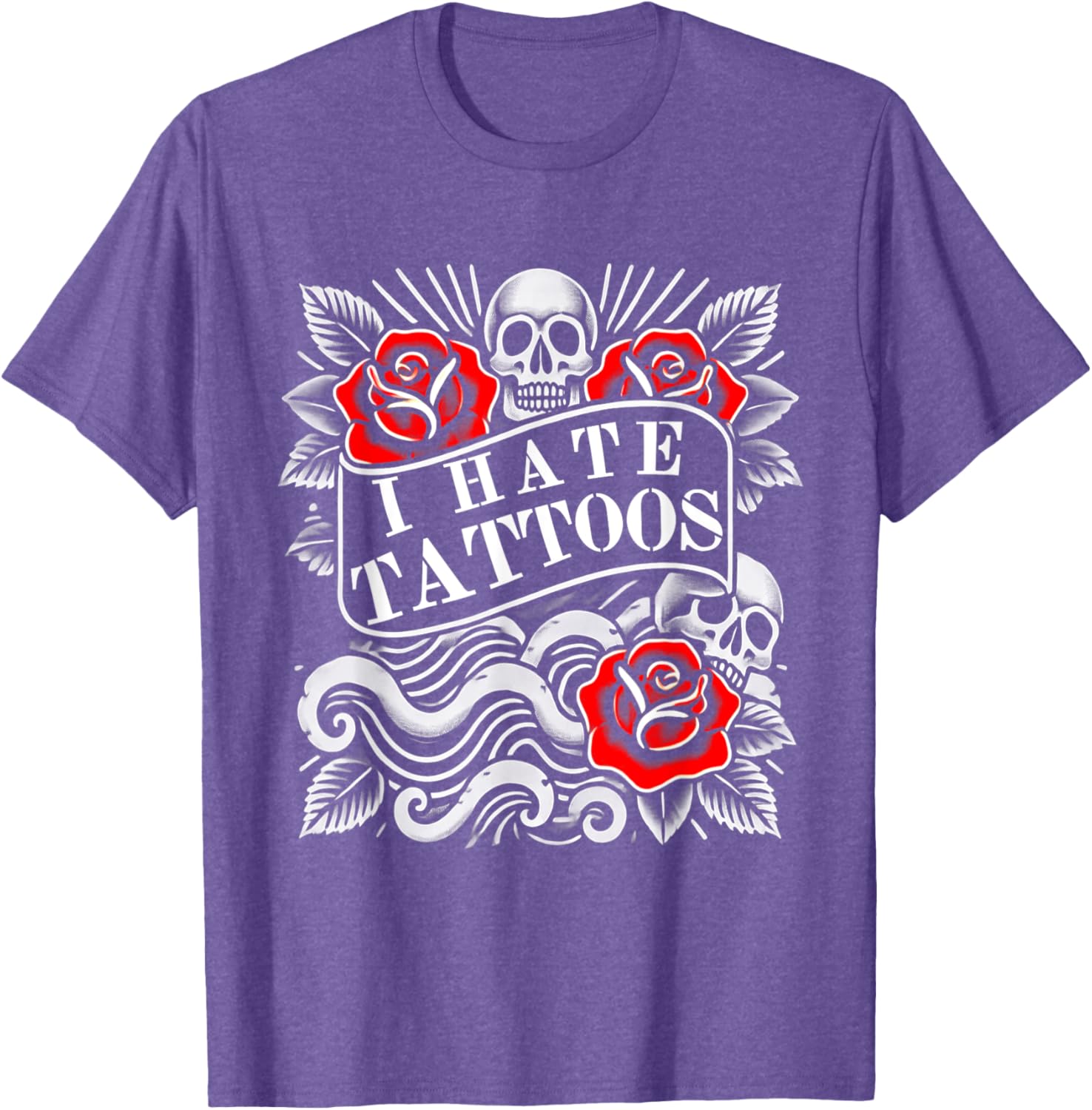 I Hate Tattoos T-Shirt for Tattoo Lovers and Artists – Unique Inked Graphic - 24