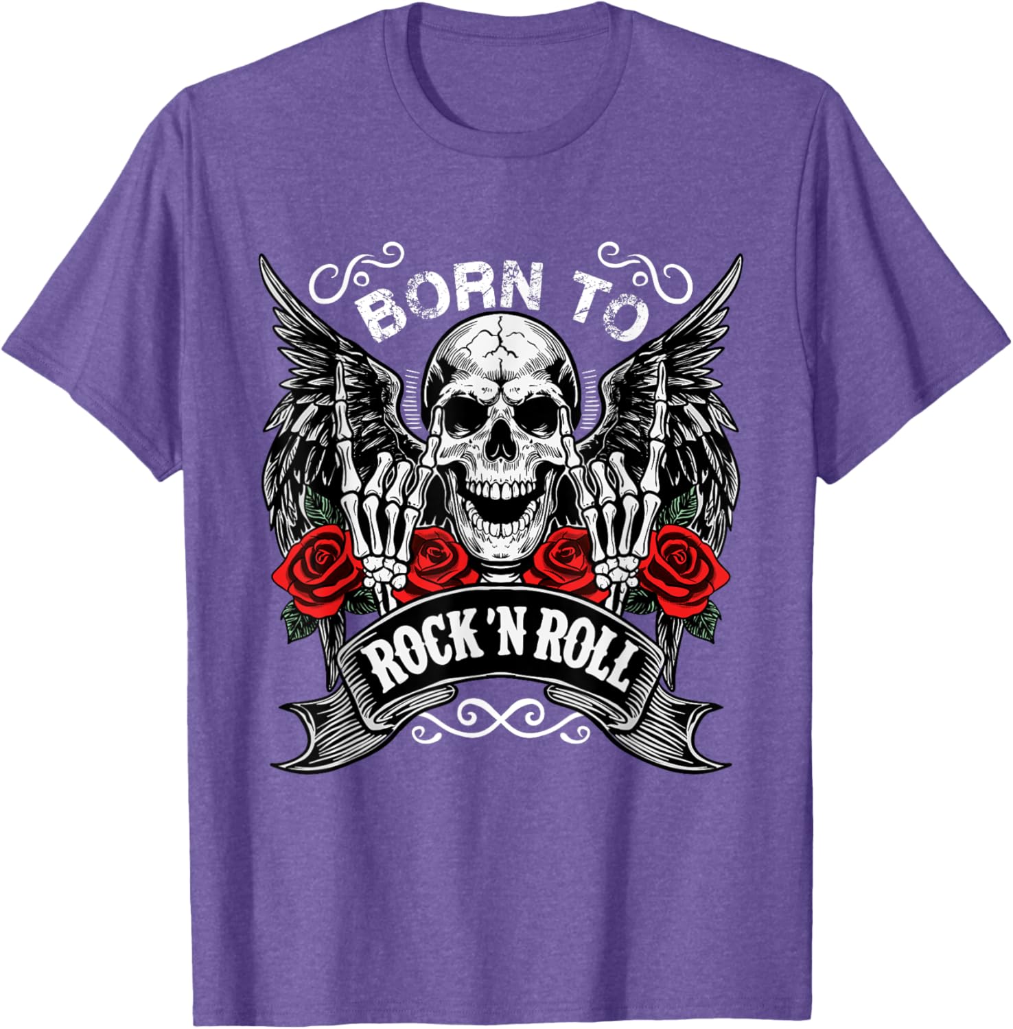 Born To Rock Vintage Rock Concert T-Shirt for Music Lovers - 17