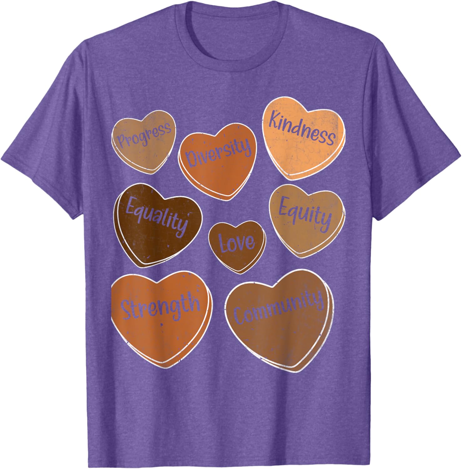 Celebrate Black History Month with Proud Black Women Heart T-Shirt - 12