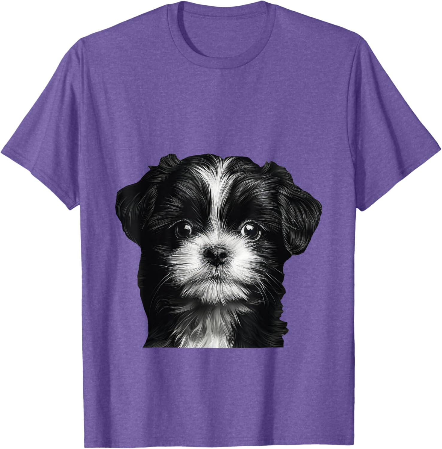 Adorable Shih Tzu Puppy T-Shirt for Dog Lovers - Cute Pet Apparel - 7