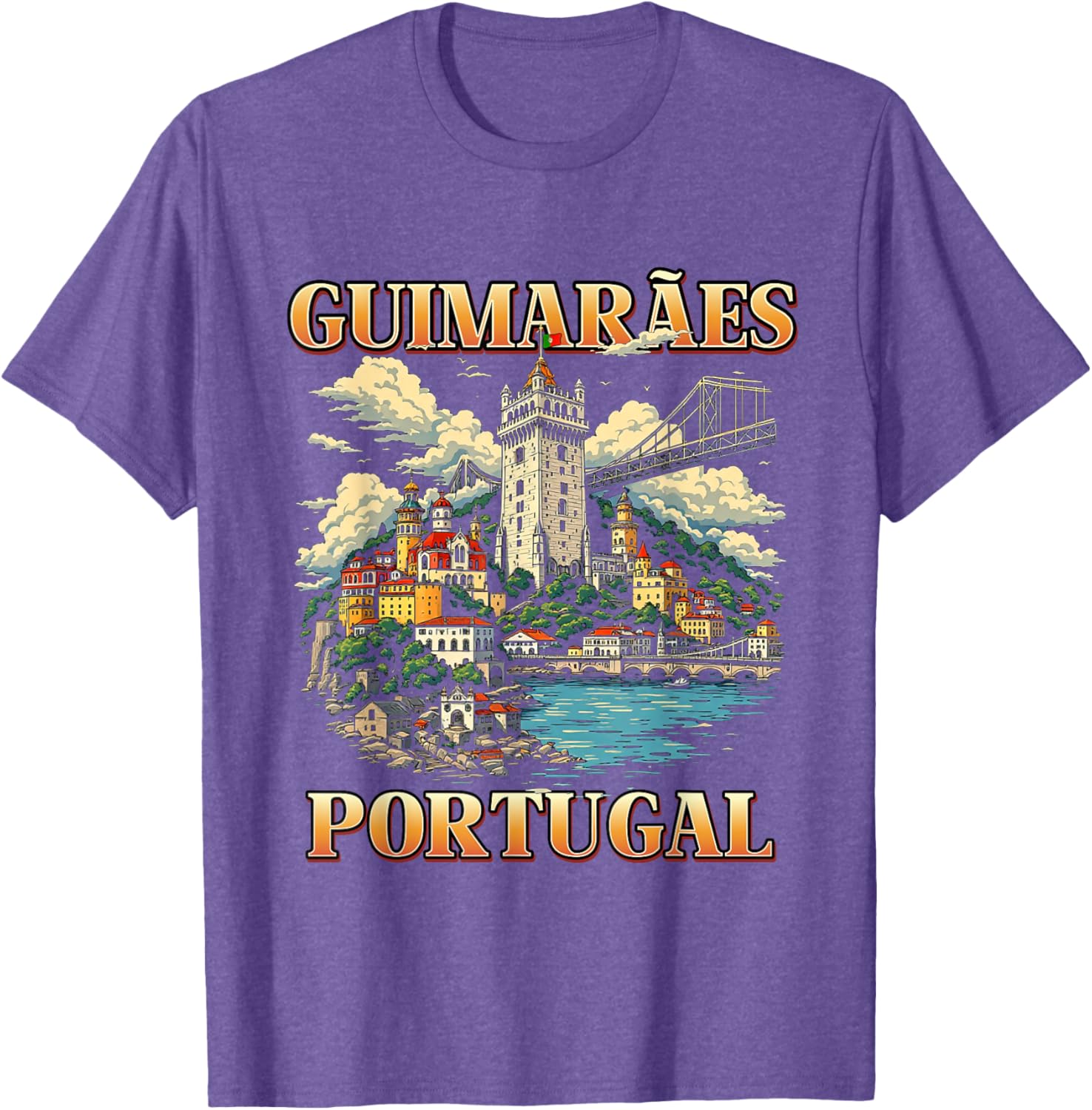 Guimaraes Souvenir T-Shirt for Portugal Travel Memories - 20