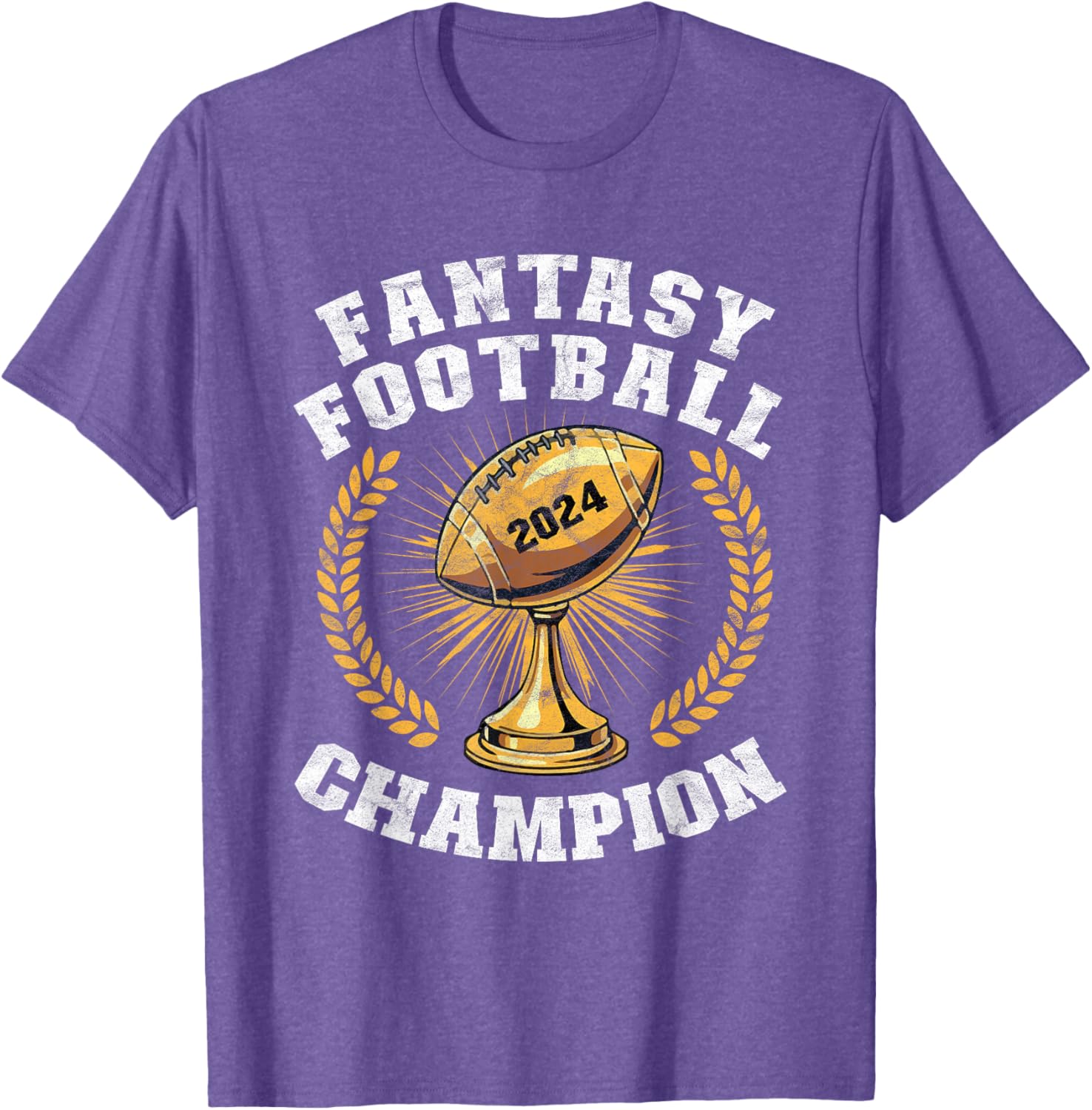 Fantasy Football Champion T-Shirt 2024 for Men and Boys Gift - 10
