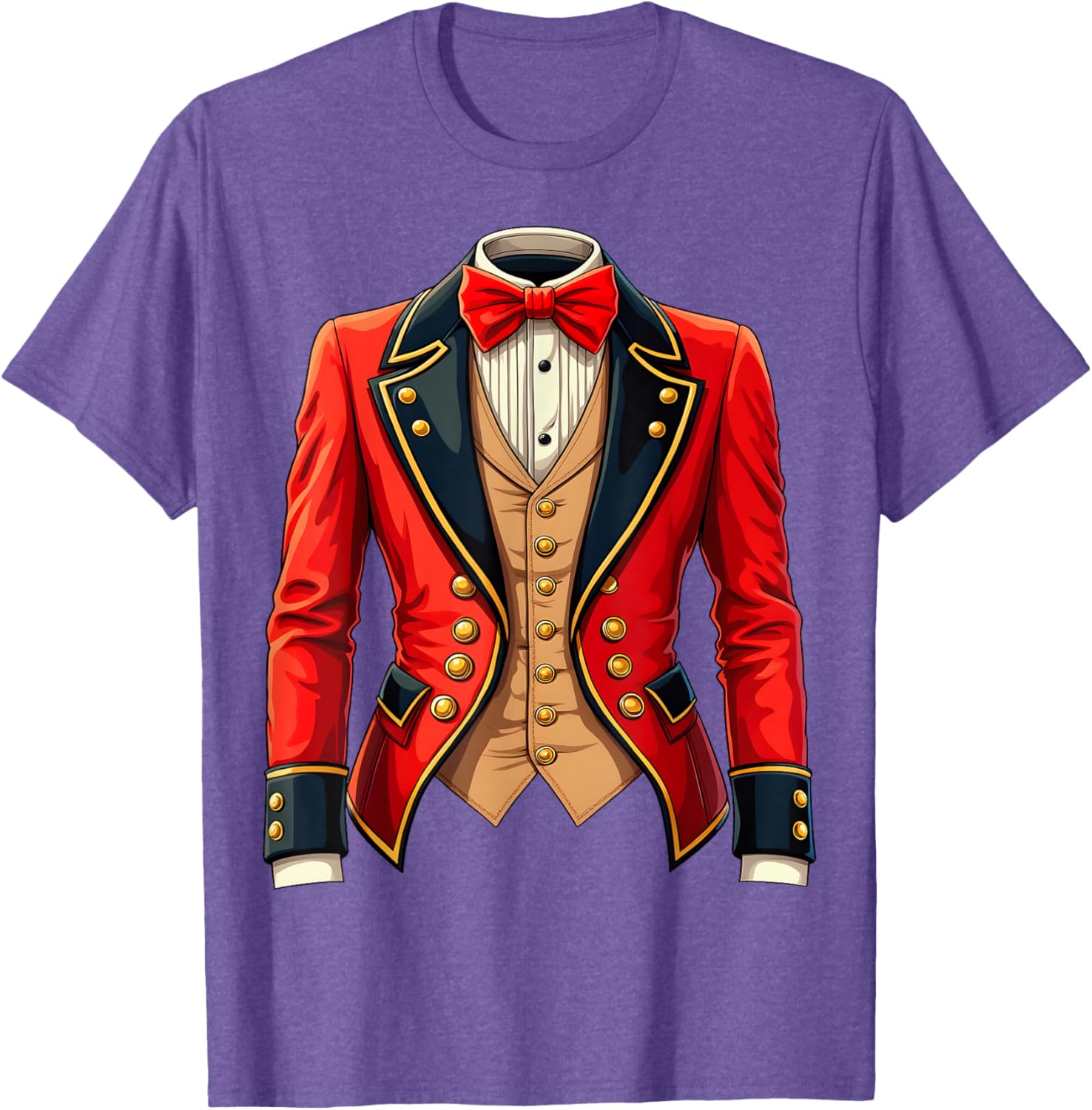 Ringmaster Costume Jacket for Circus Performers - Fun T-Shirt Design - 29