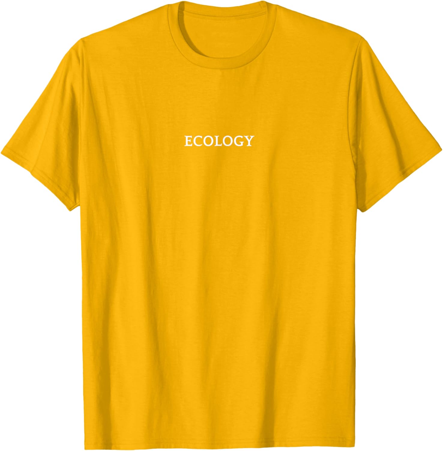 Eco-Friendly Ecology English Word T-Shirt for Nature Lovers - 29