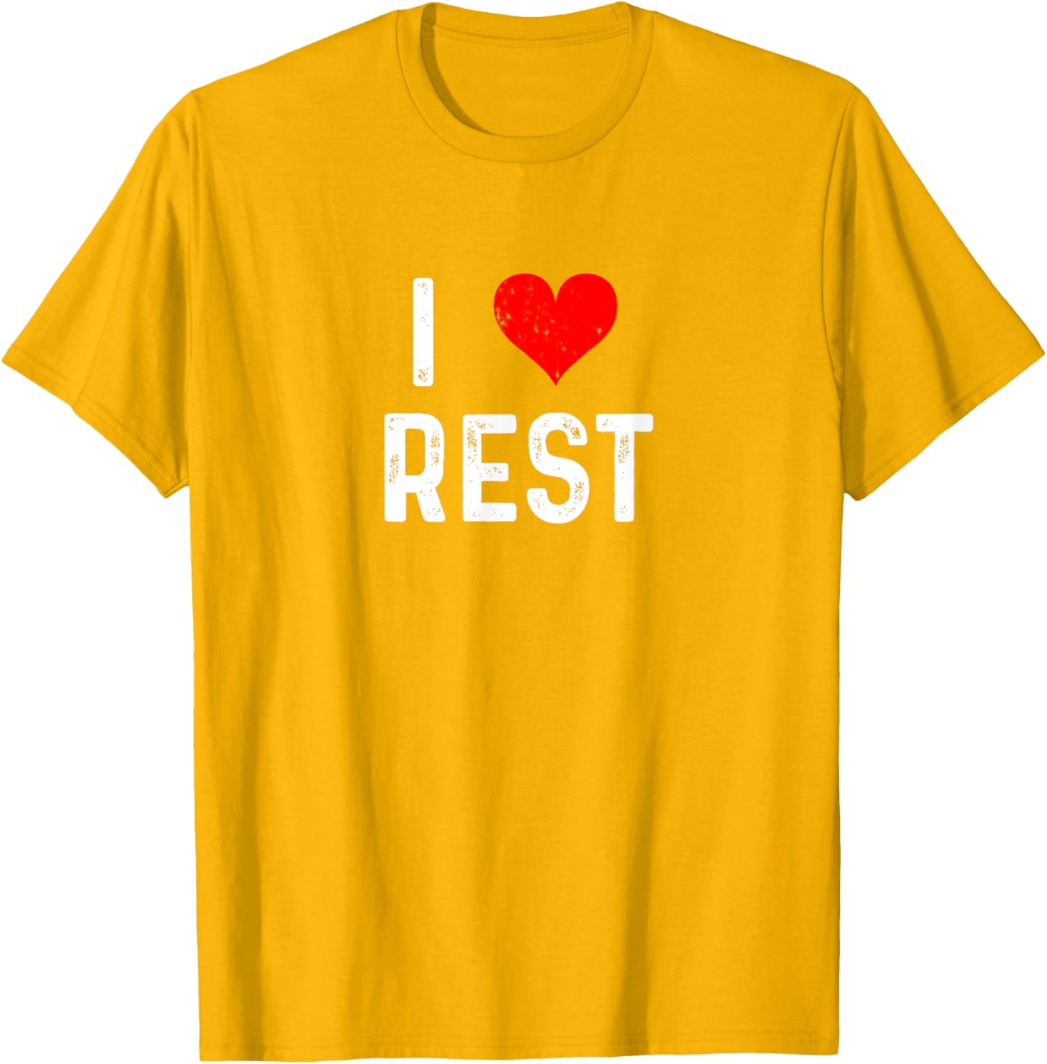 I Love Rest Heart Relaxing Sleep T-Shirt for Comfort Lovers - 14