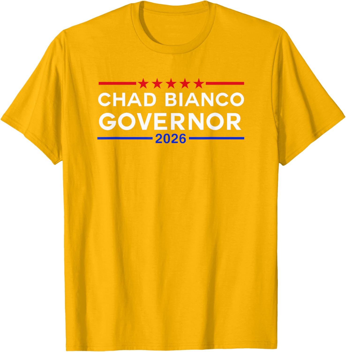 Chad Bianco For Governor 2026 T-Shirt Stylish Campaign Apparel - 15