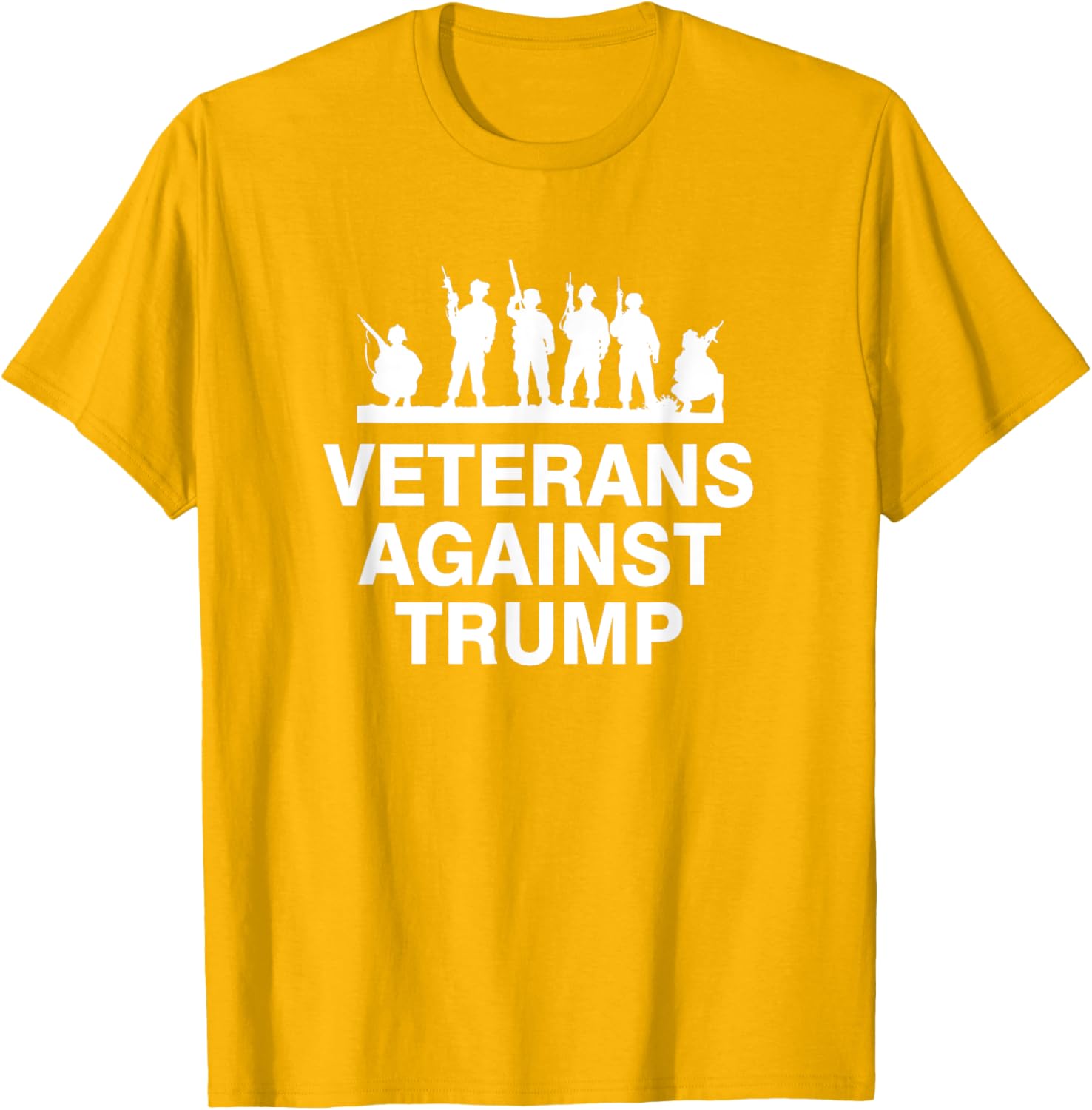 Veterans Against Trump T-Shirt for Supportive Activism and Style - 4