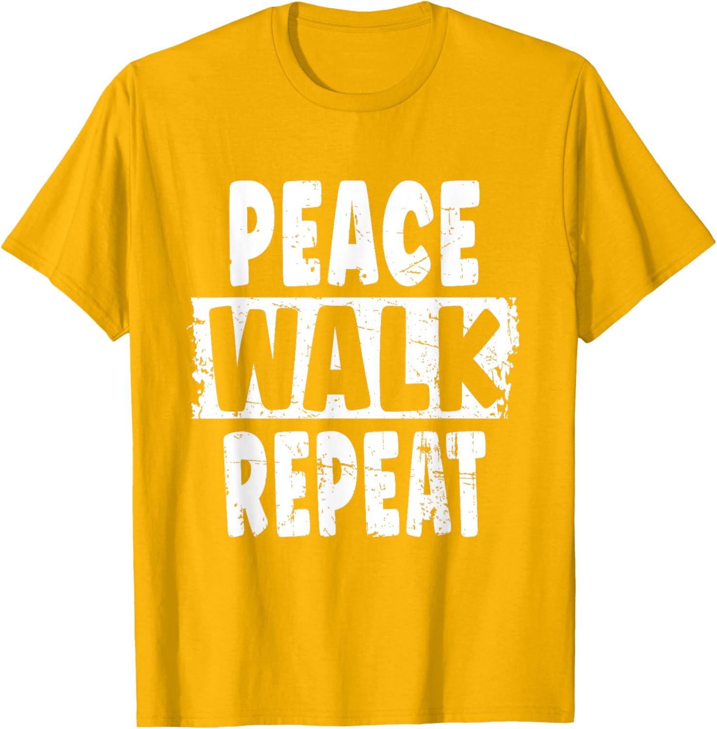 Peace Walk Repeat T-Shirt for Outdoor Enthusiasts and Silent Walk Lovers - 18