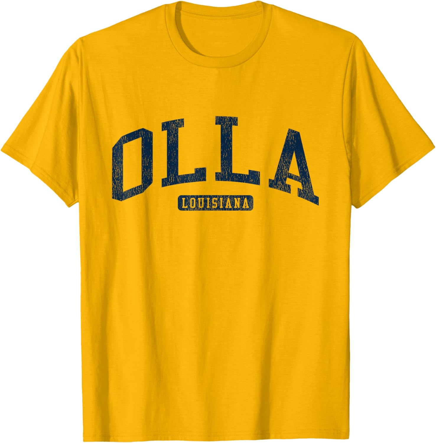 Olla Louisiana College Blue T-Shirt for Stylish University Students - 13