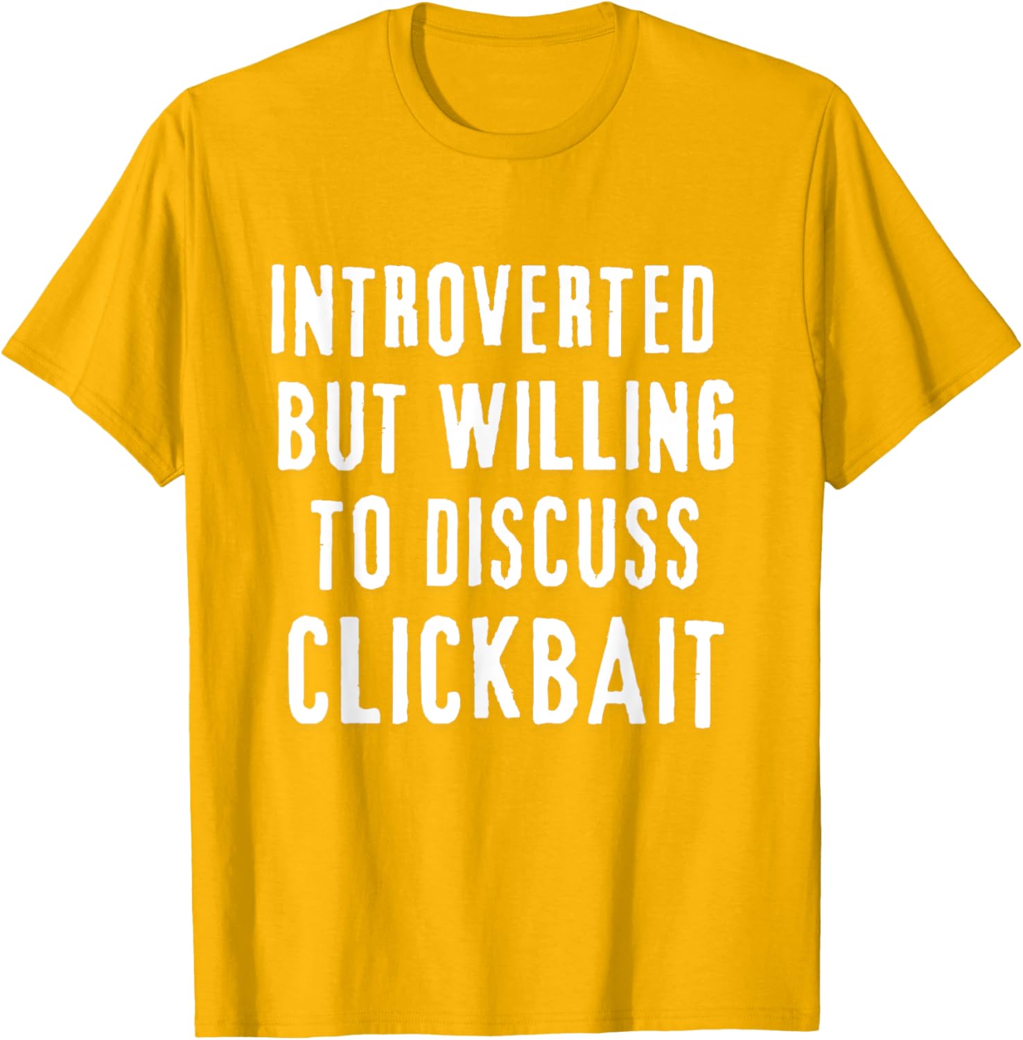 Introverted But Willing to Discuss T-Shirt Fun and Quirky Graphic Tee - 8