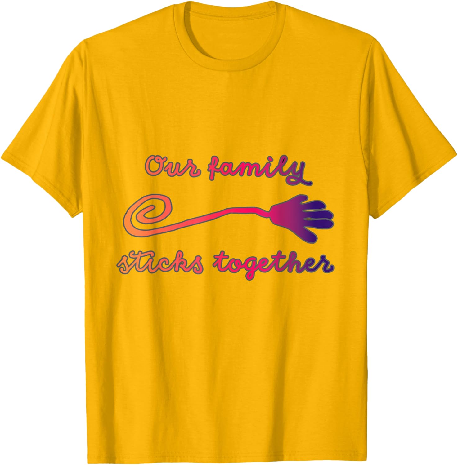 Our Family Sticks Together T-Shirt for Family Bonding and Unity - 5