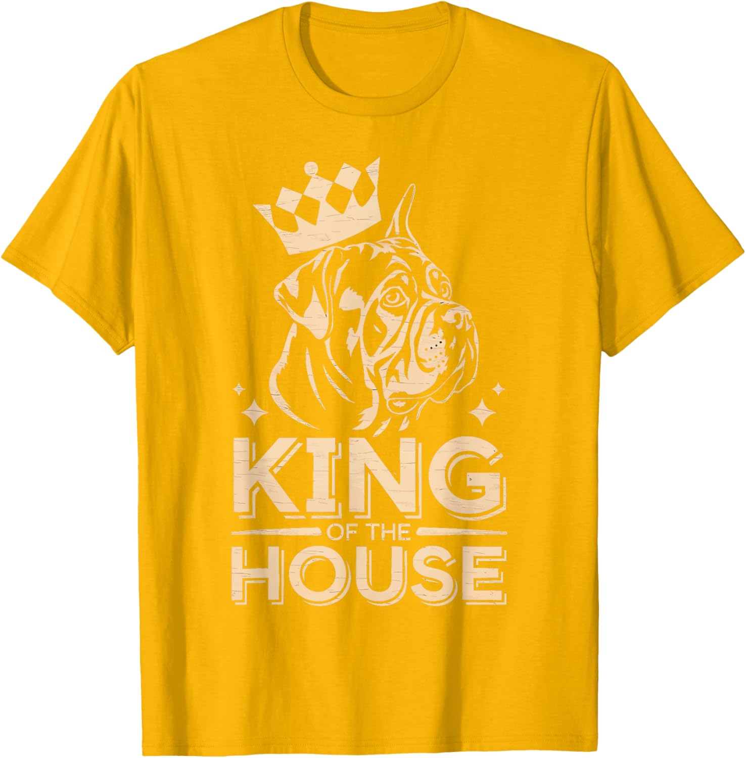Cane Corso King of the House T-Shirt for Dog Lovers and Owners - 18