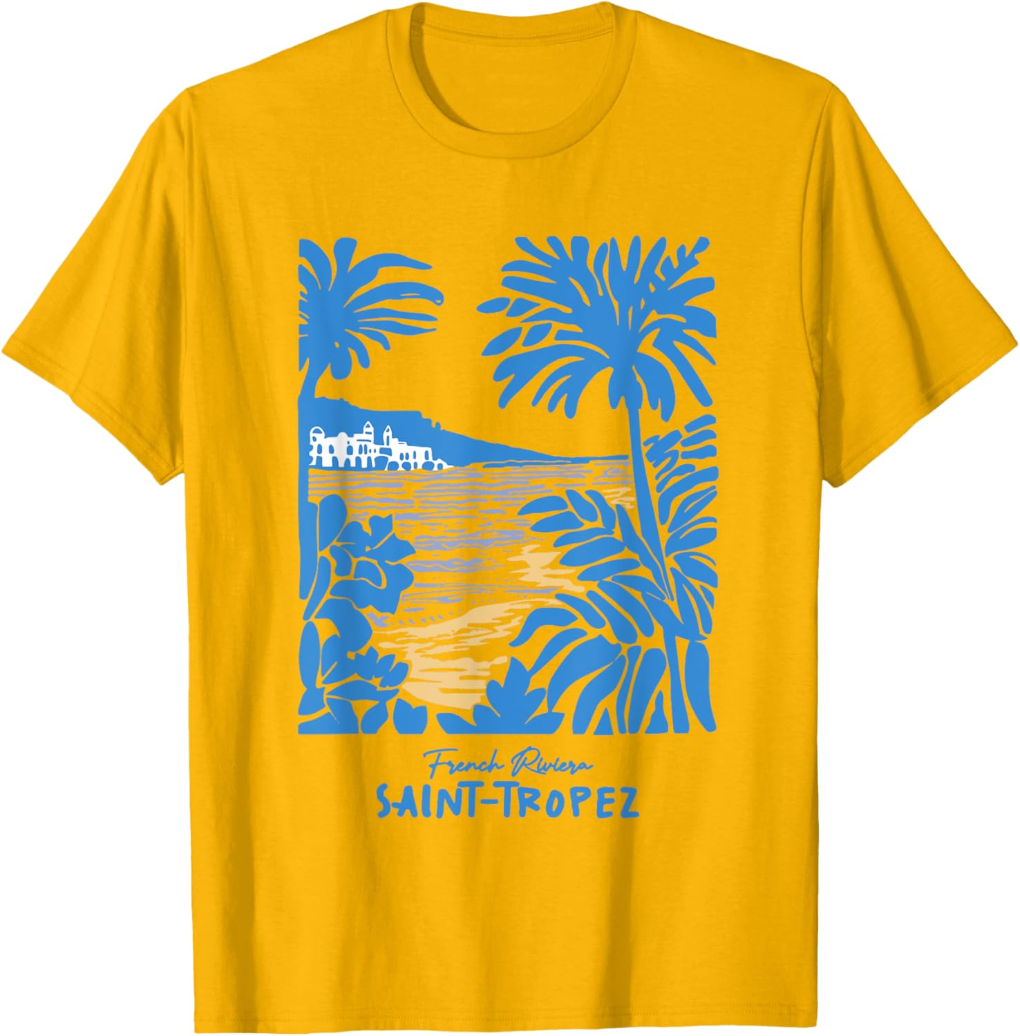 Saint Tropez French Riviera Vacation T-Shirt for Trendy Style Lovers - 12